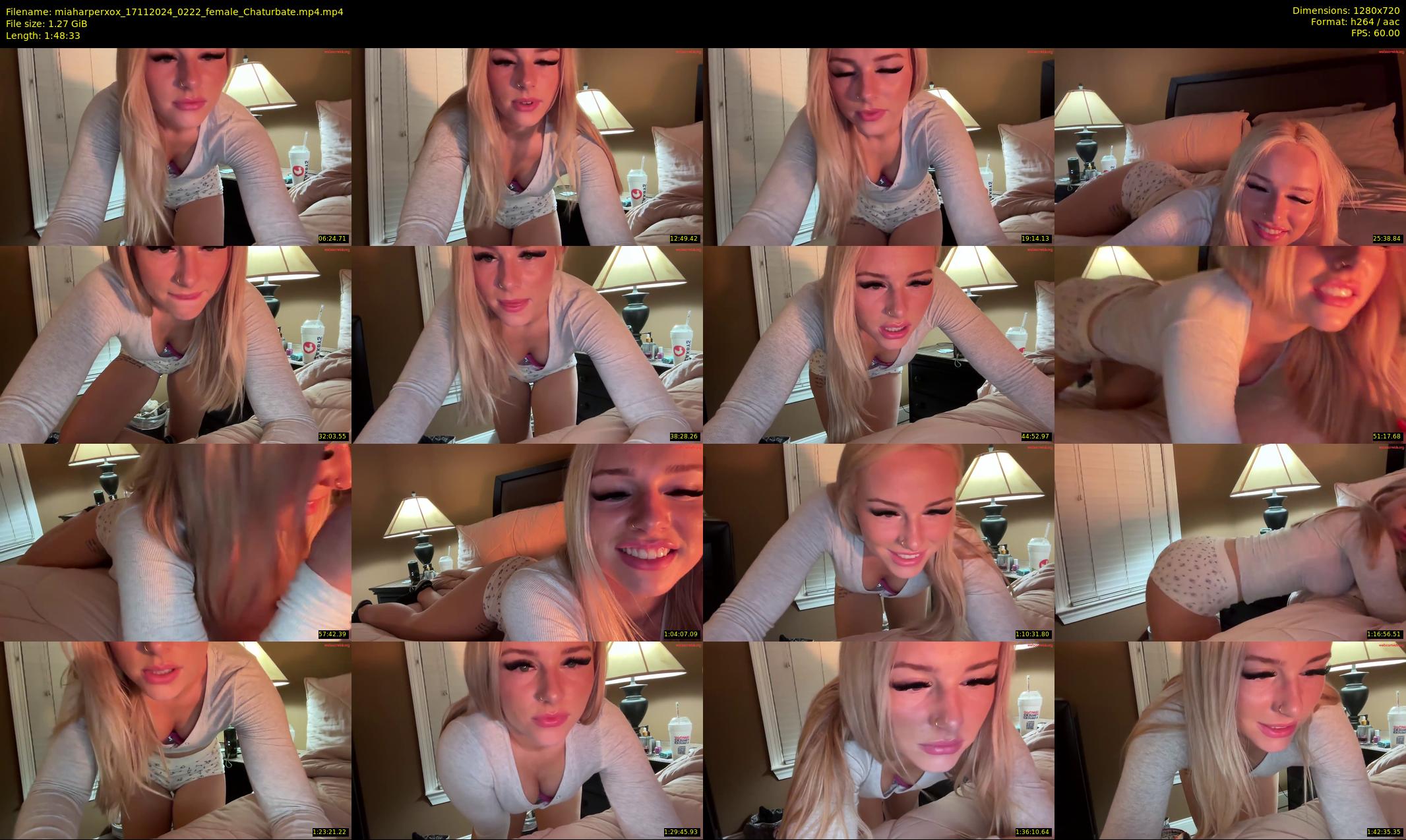 miaharperxox — 109 minute Chaturbate female cam show recording, 720p, Nov 17, 2024
