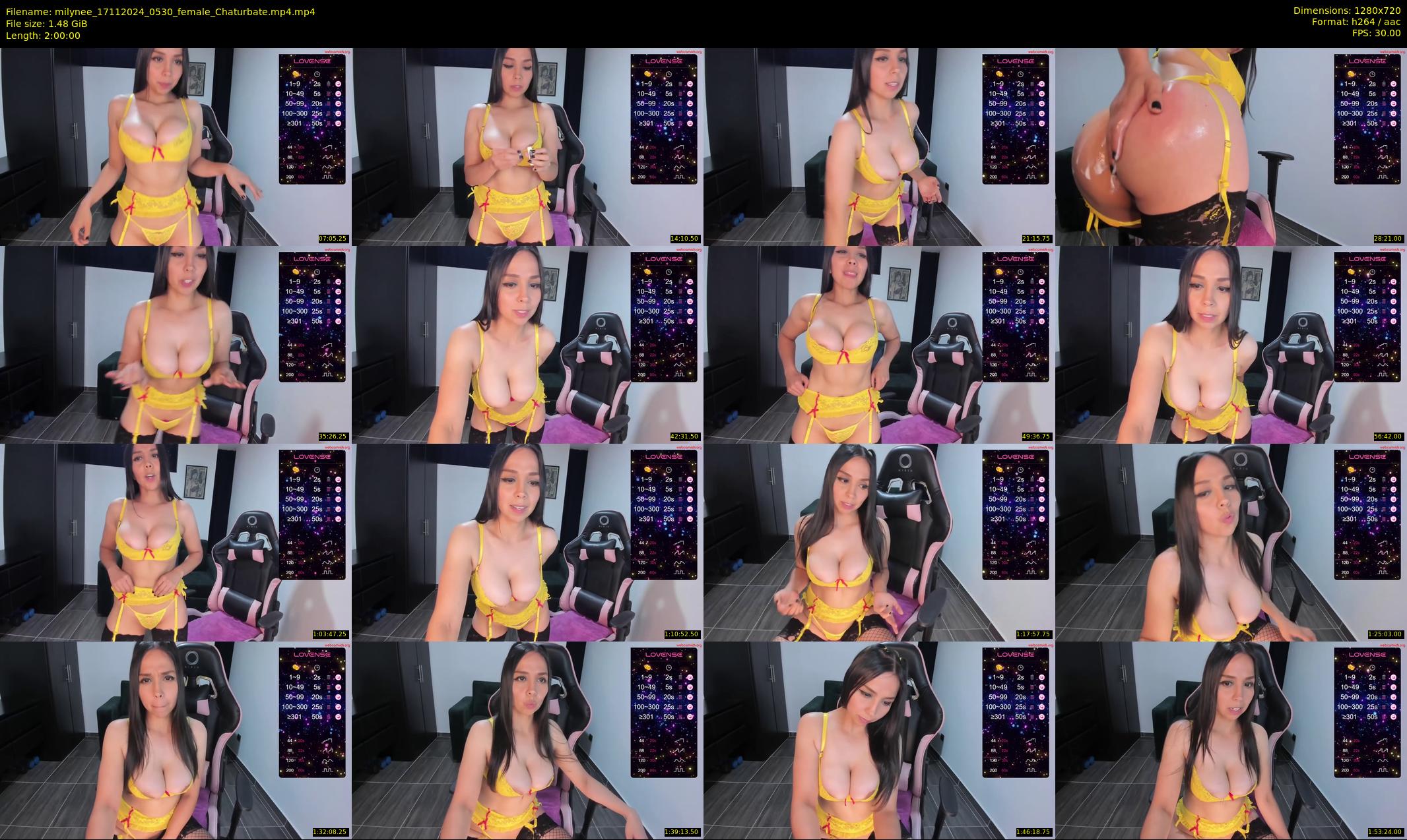 milynee — 120 minute Chaturbate female cam show recording, 720p, Nov 17, 2024