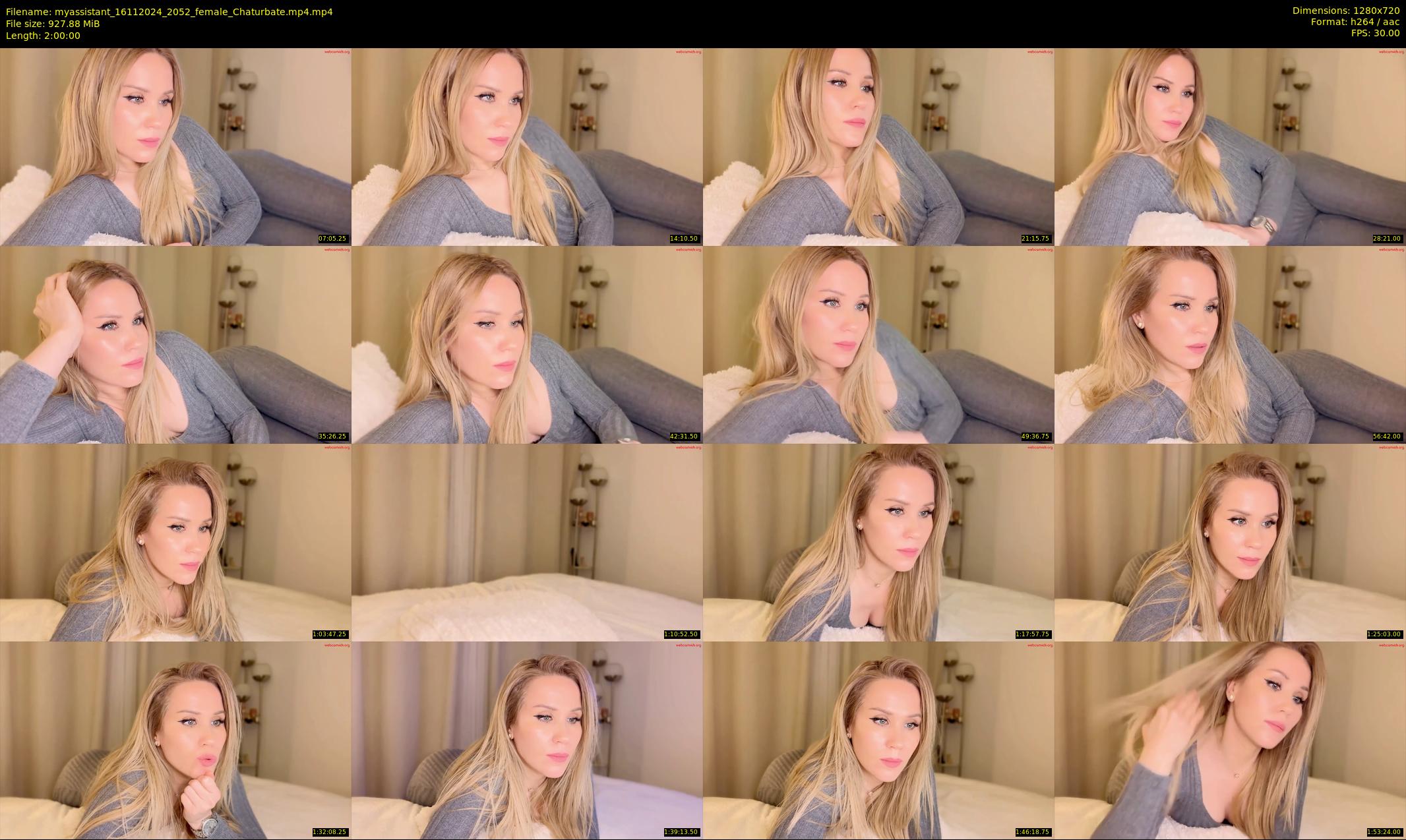 myassistant — 120 minute Chaturbate female cam show recording, 720p, Nov 16, 2024