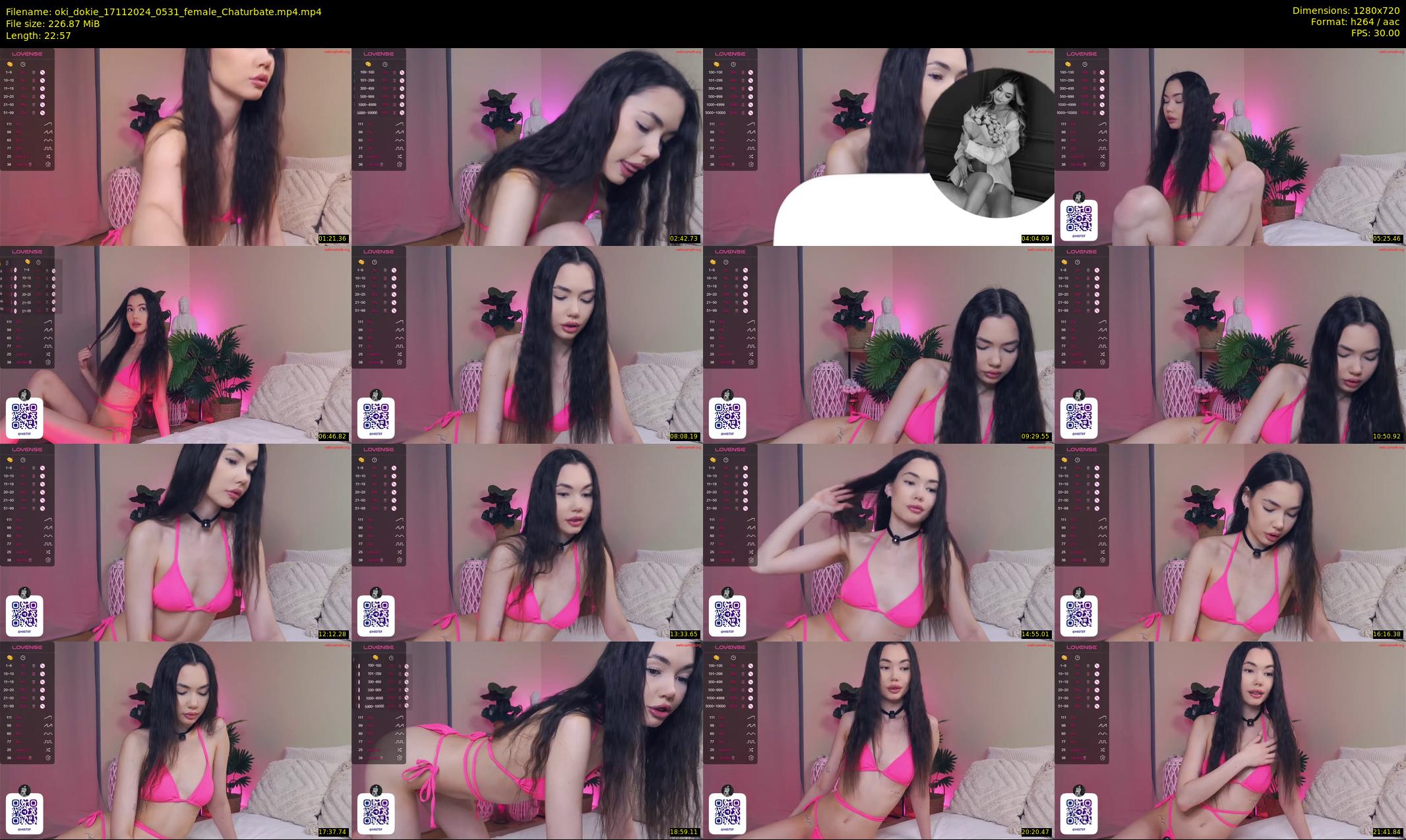 oki_dokie — 23 minute Chaturbate female cam show recording, 720p, Nov 17, 2024