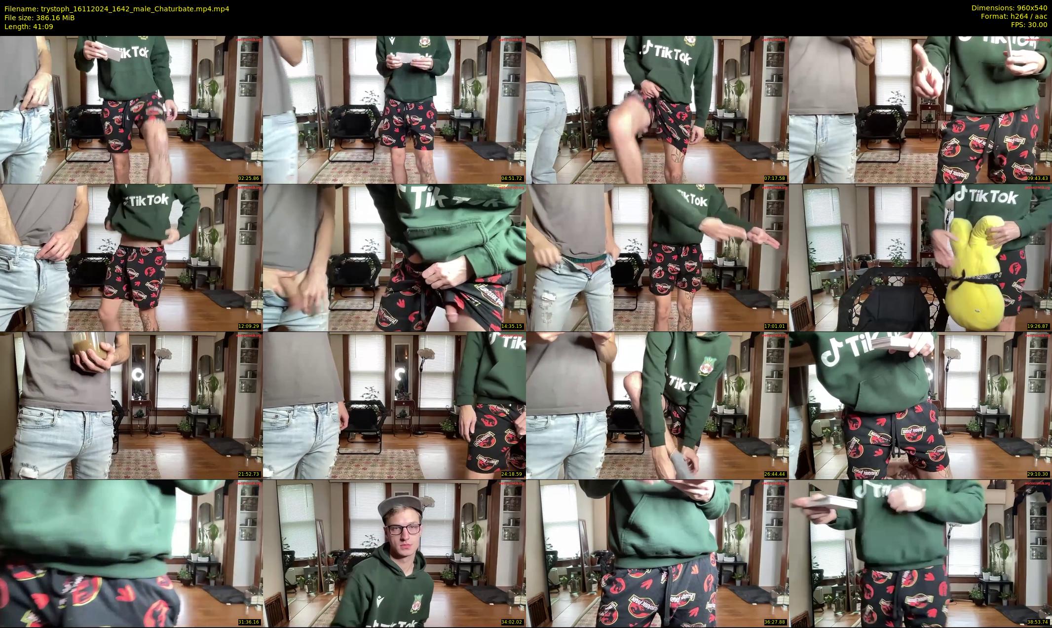 trystoph — 42 minute Chaturbate male cam show recording, 480p, Nov 16, 2024