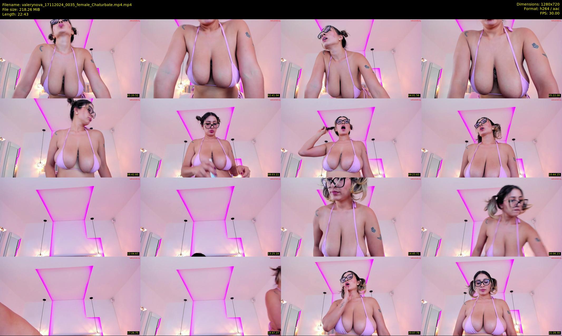 valerynova — 23 minute Chaturbate female cam show recording, 720p, Nov 17, 2024