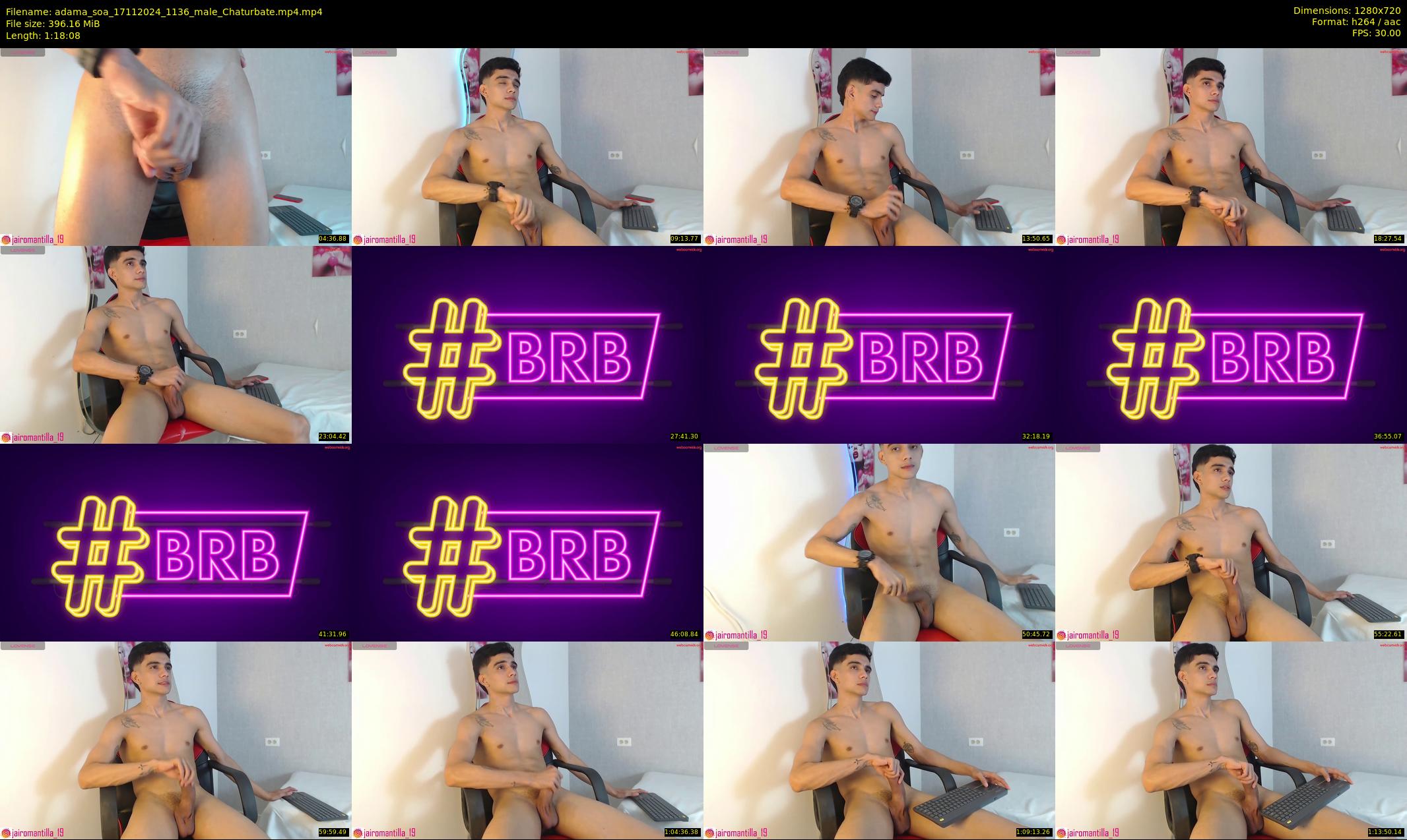 adama_soa — 79 minute Chaturbate male cam show recording, 720p, Nov 17, 2024
