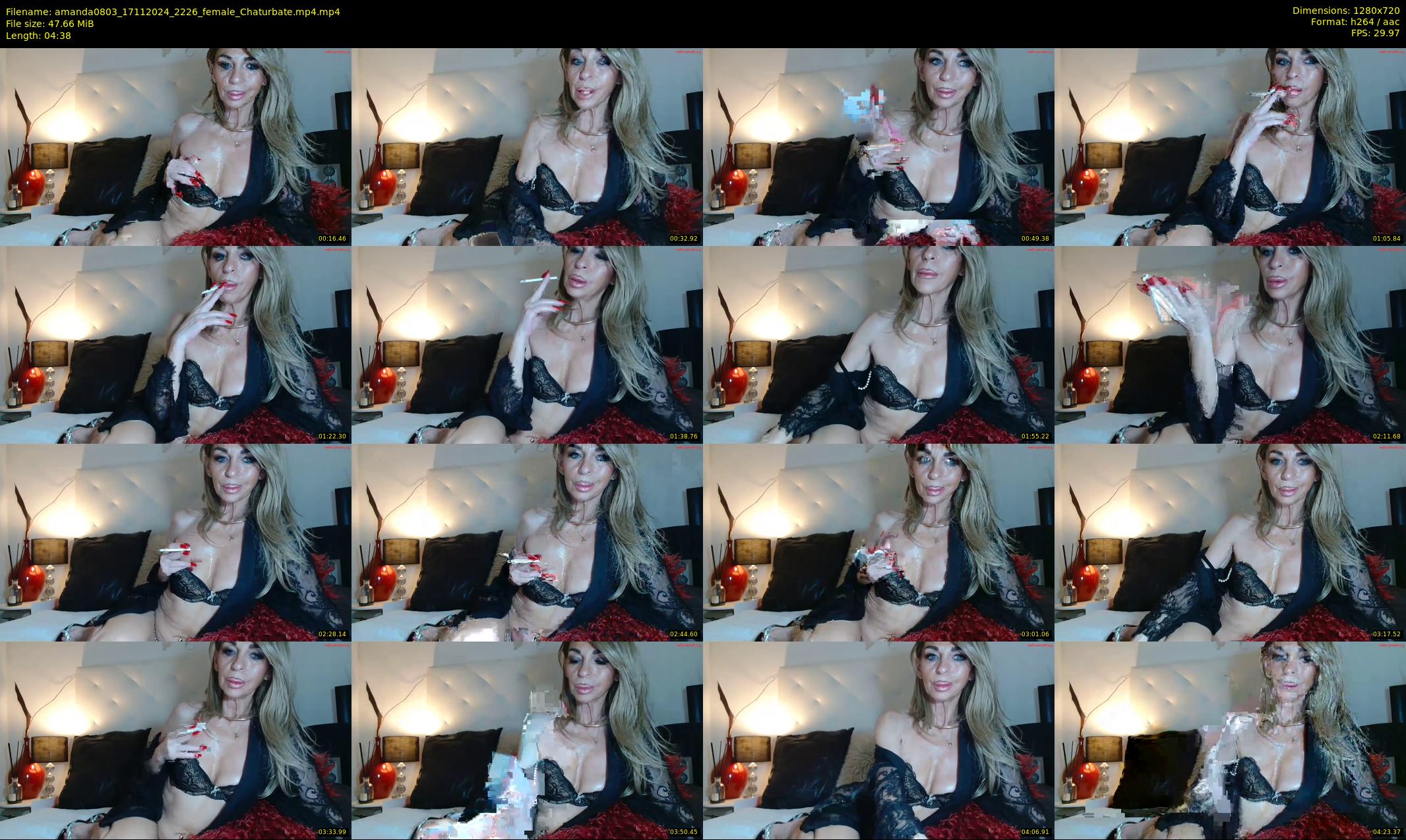 amanda0803 — 5 minute Chaturbate female cam show recording, 720p, Nov 17, 2024