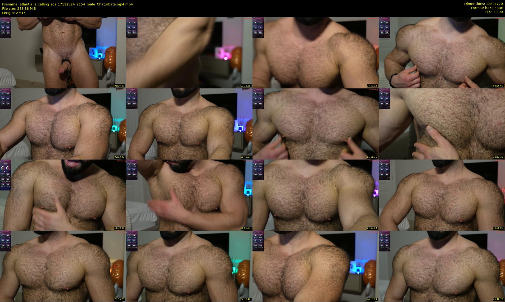 atlantis_is_calling_sos — 28 minute Chaturbate male cam show recording, 720p, Nov 17, 2024