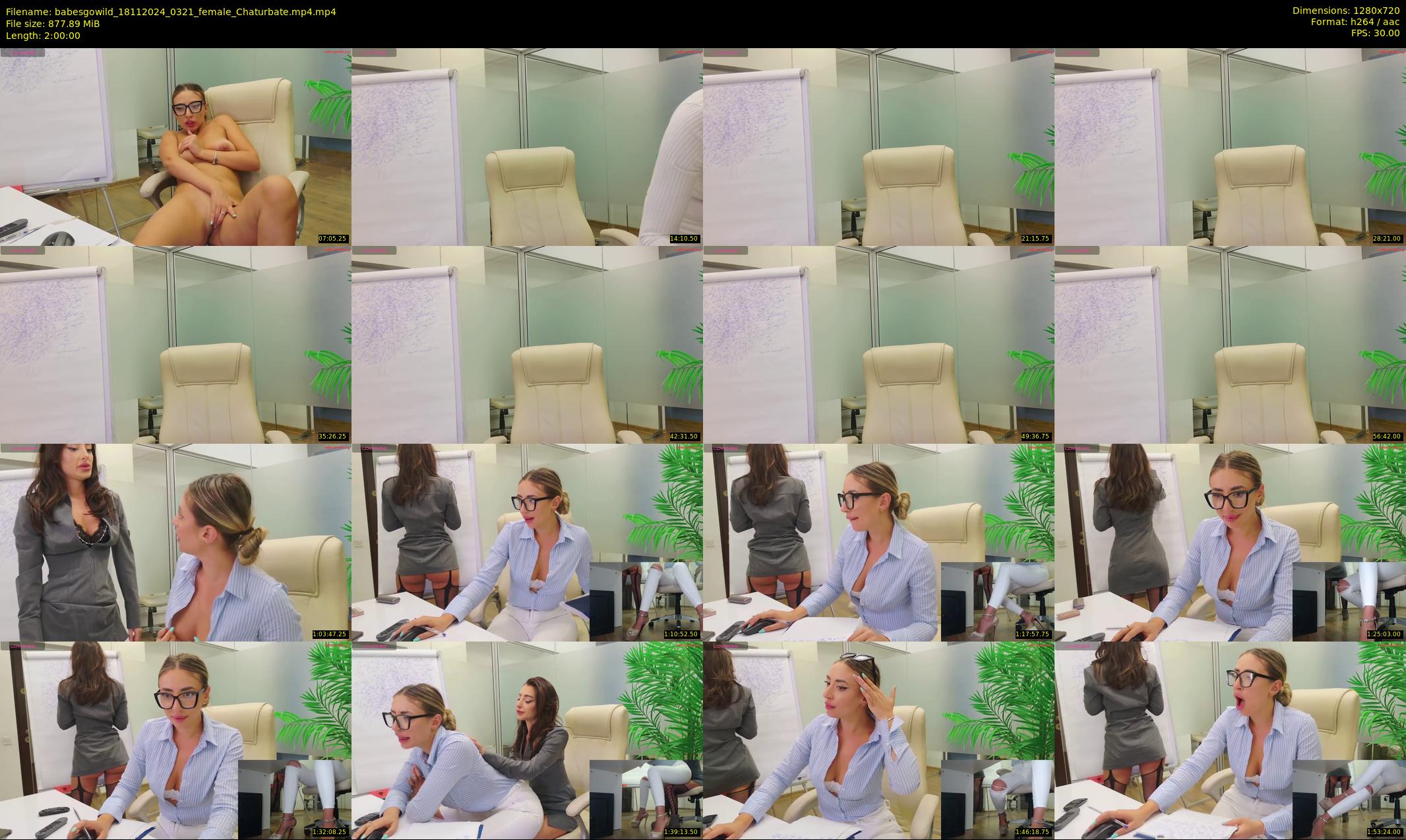 babesgowild — 120 minute Chaturbate couple cam show recording, 720p, Nov 18, 2024