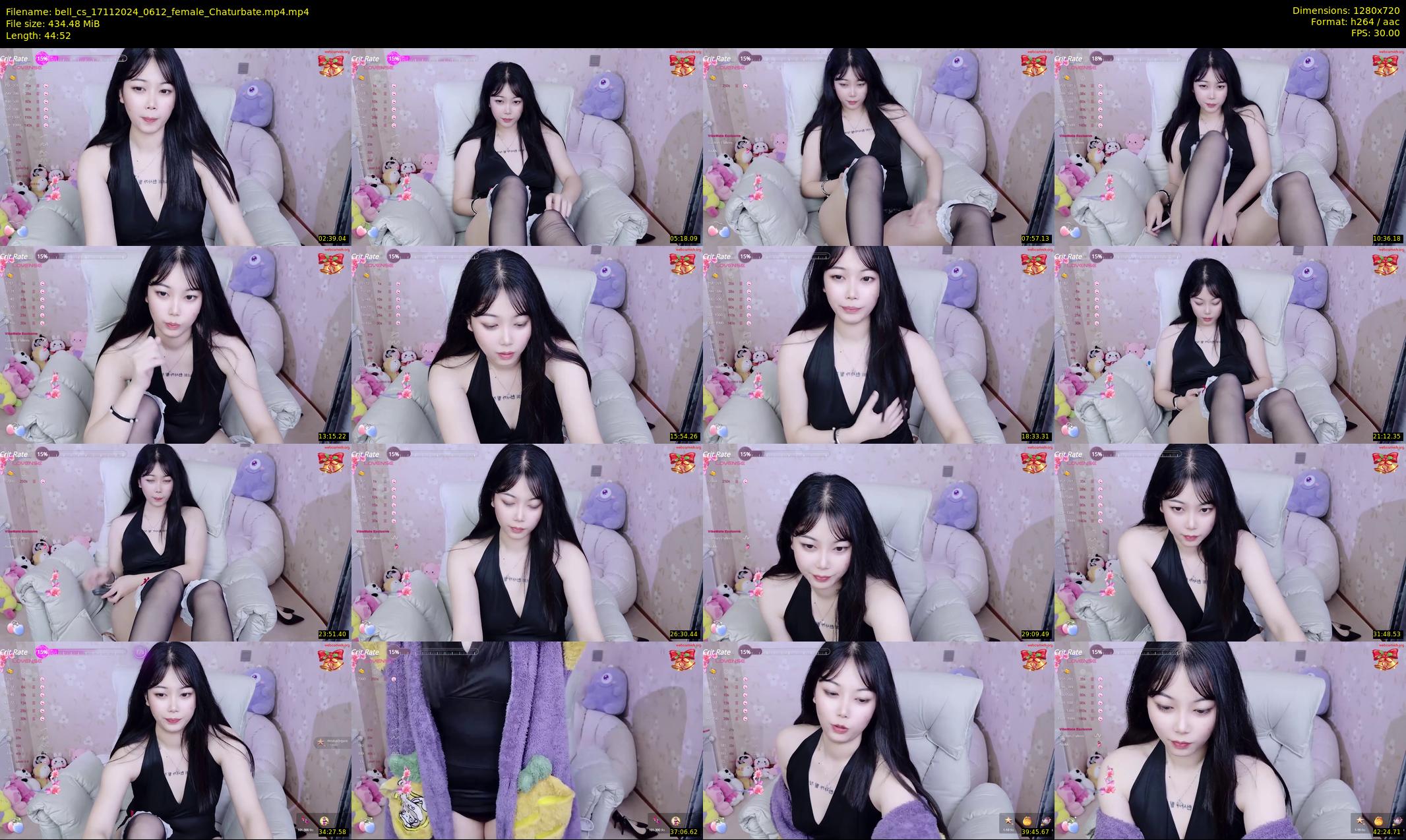 bell_cs — 45 minute Chaturbate female cam show recording, 720p, Nov 17, 2024