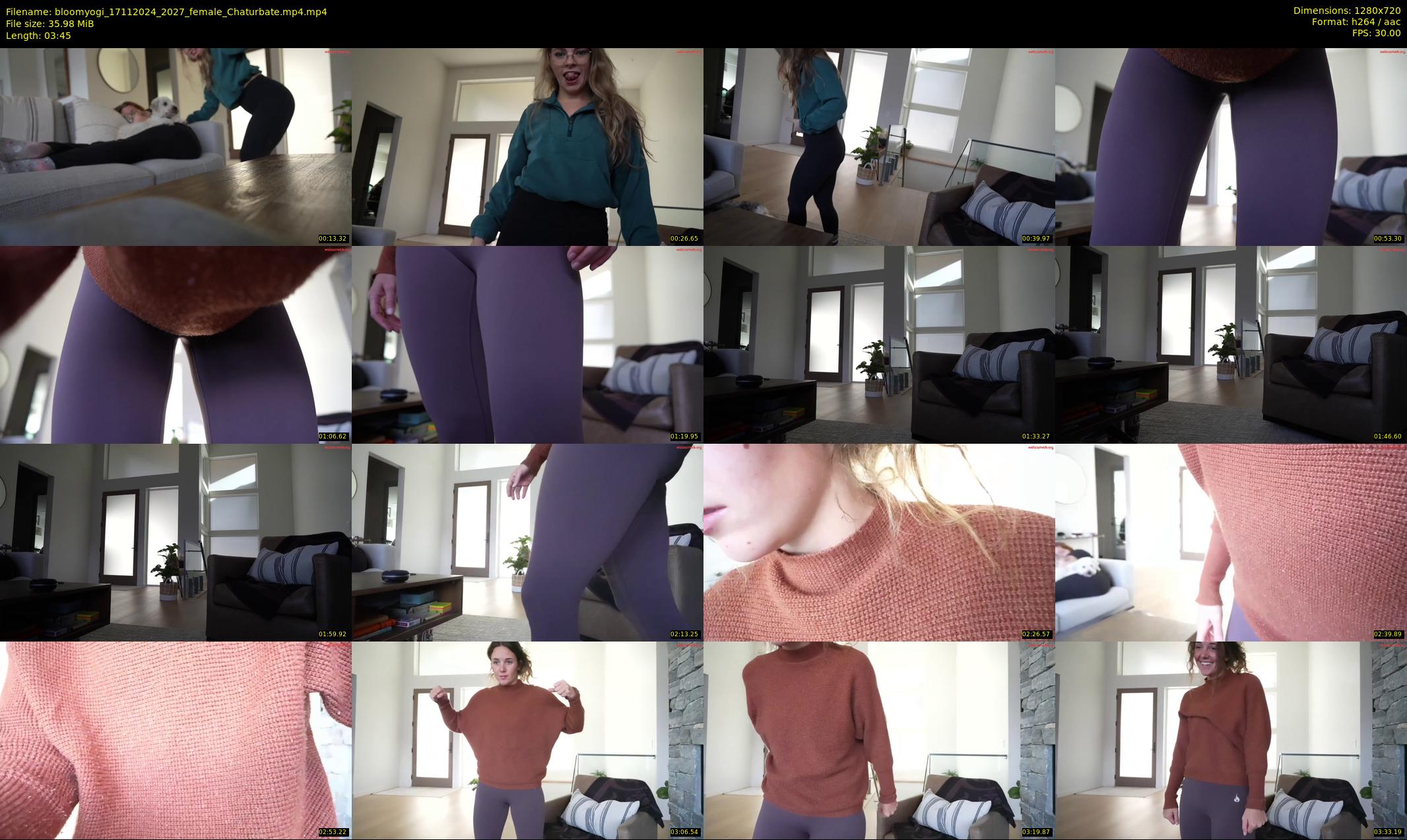 bloomyogi — 4 minute Chaturbate female cam show recording, 720p, Nov 17, 2024