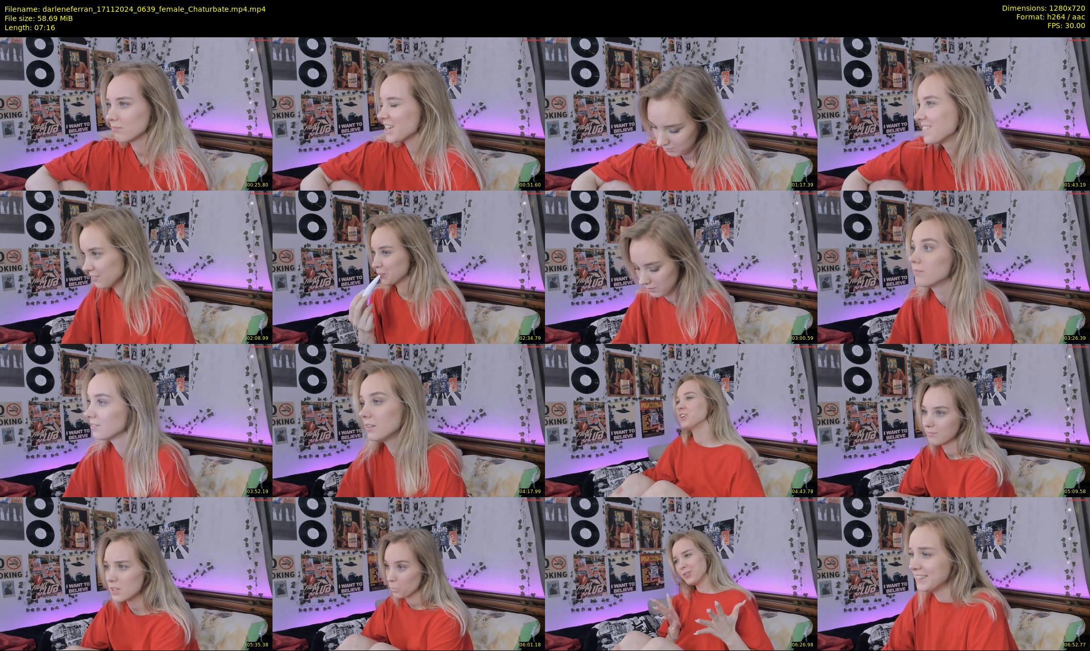darleneferran — 8 minute Chaturbate female cam show recording, 720p, Nov 17, 2024