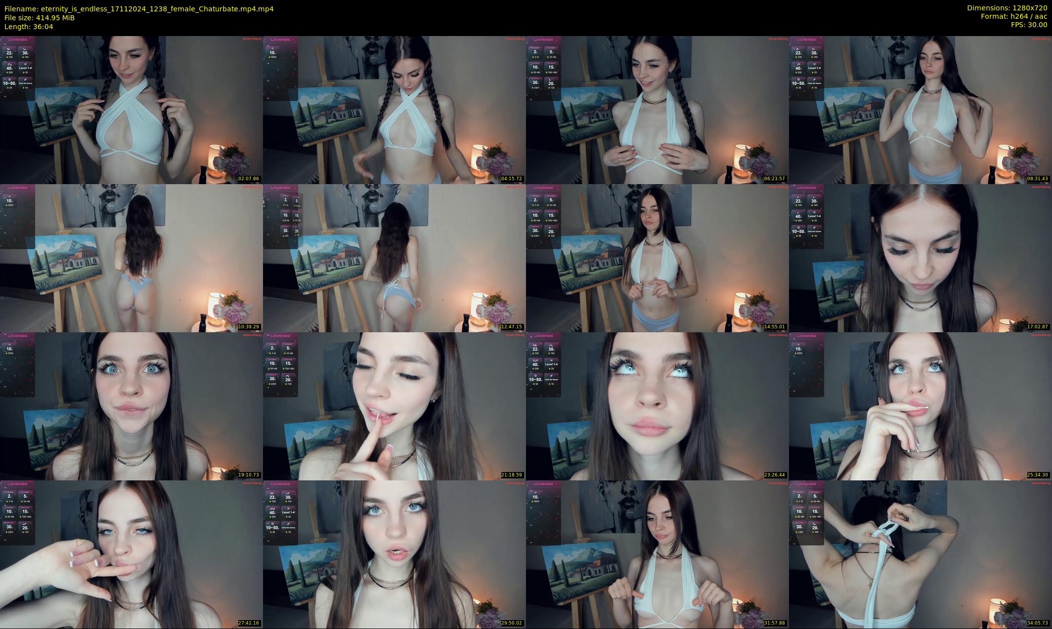 eternity_is_endless — 37 minute Chaturbate female cam show recording, 720p, Nov 17, 2024