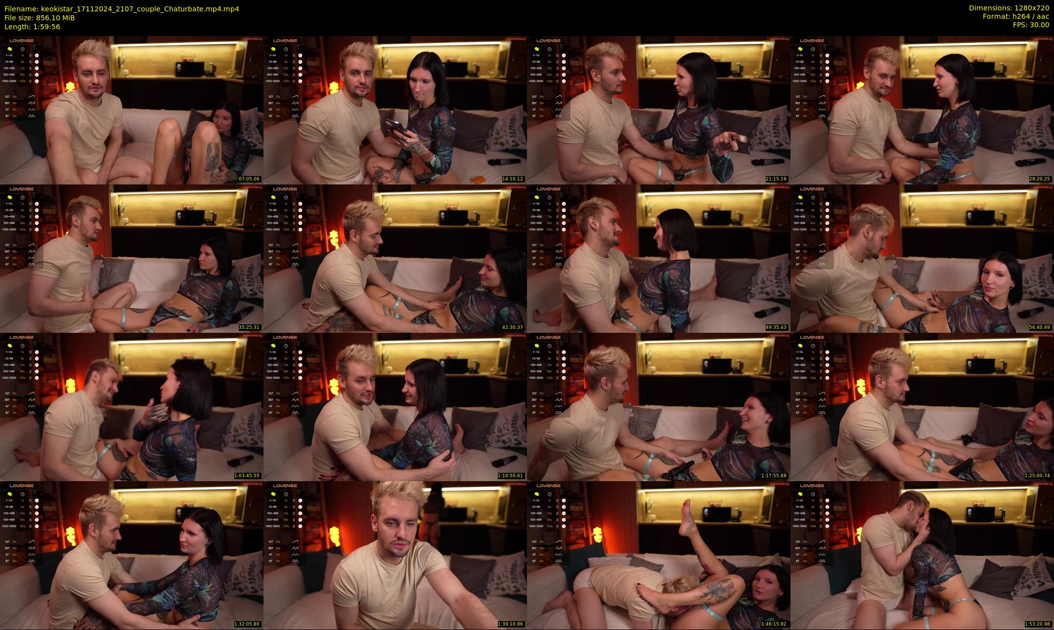 keokistar — 120 minute Chaturbate female cam show recording, 720p, Nov 17, 2024