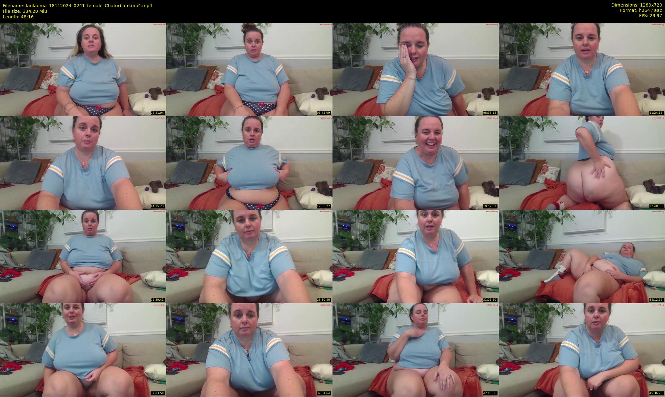 laulauma — 49 minute Chaturbate female cam show recording, 720p, Nov 18, 2024