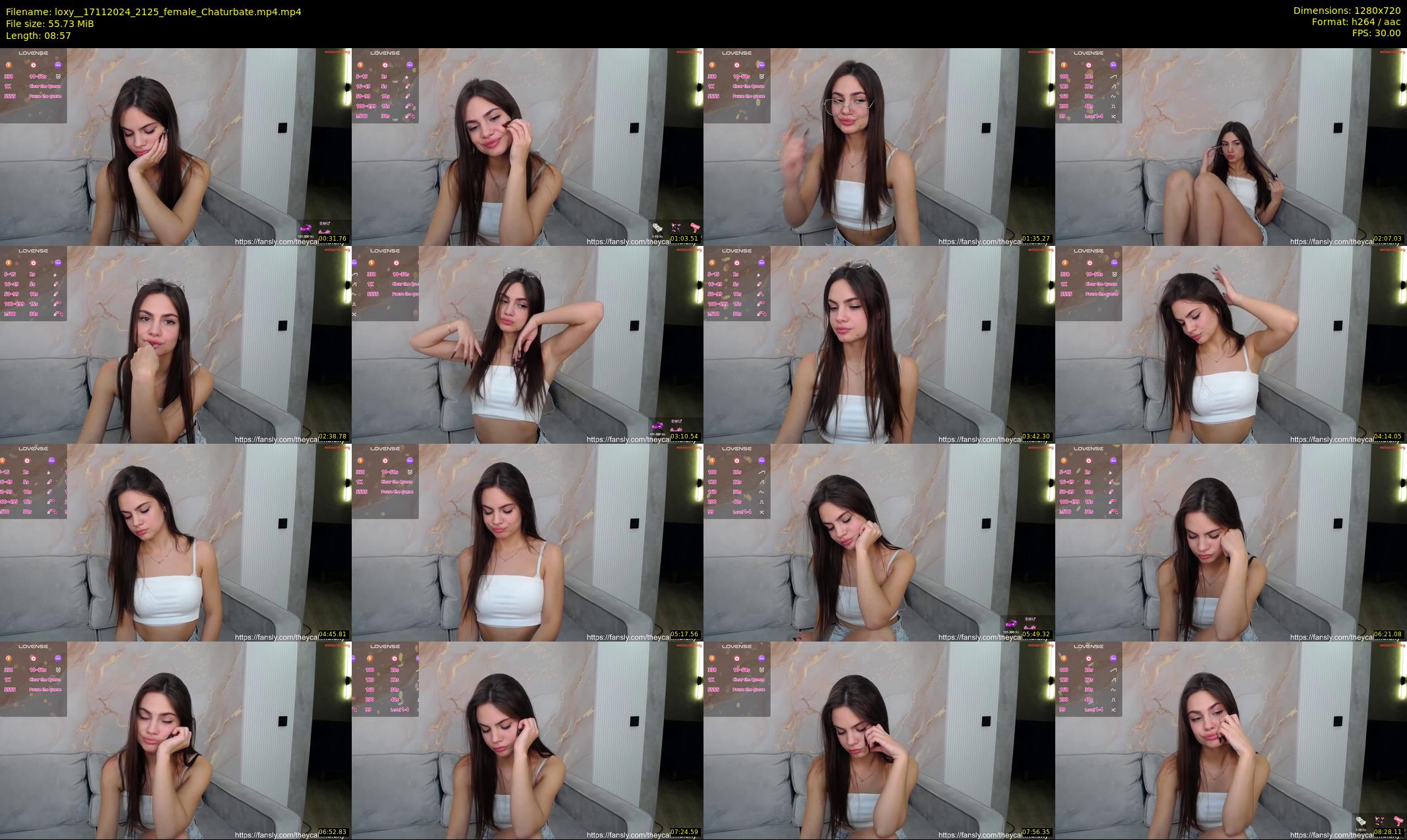 loxy_ — 9 minute Chaturbate female cam show recording, 720p, Nov 17, 2024