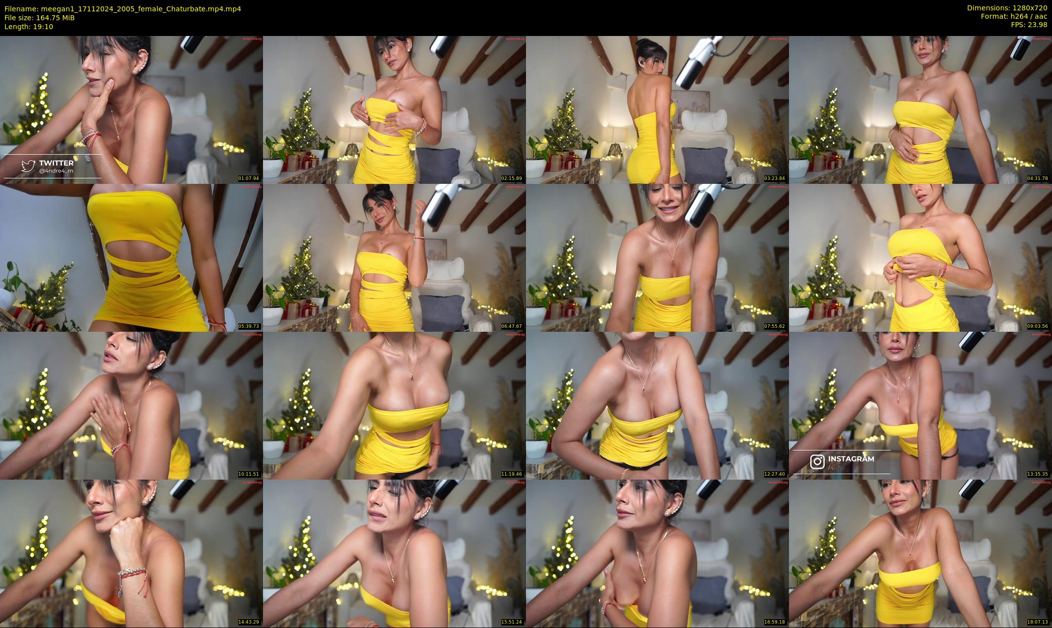 meegan1 — 20 minute Chaturbate female cam show recording, 720p, Nov 17, 2024