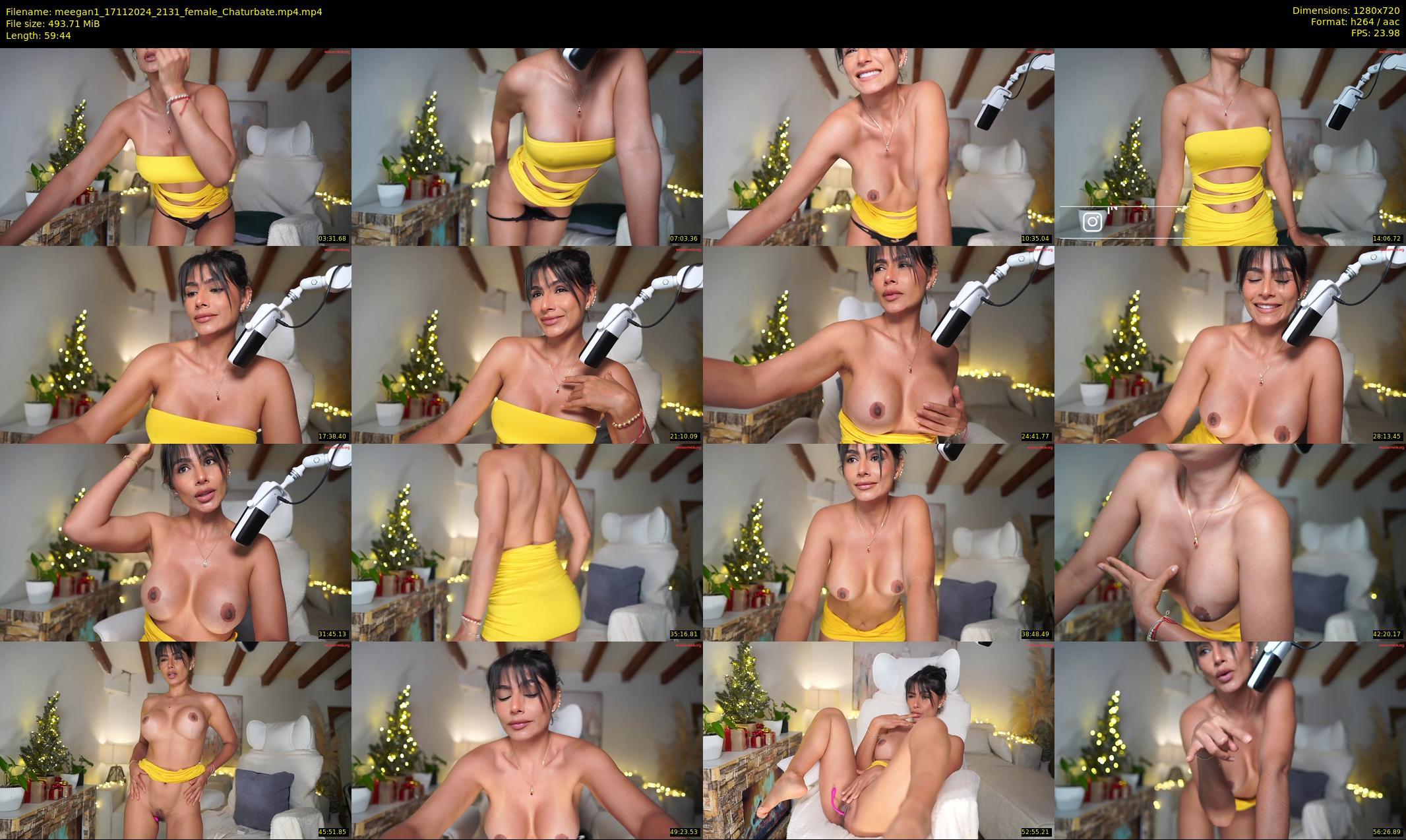 meegan1 — 60 minute Chaturbate female cam show recording, 720p, Nov 17, 2024