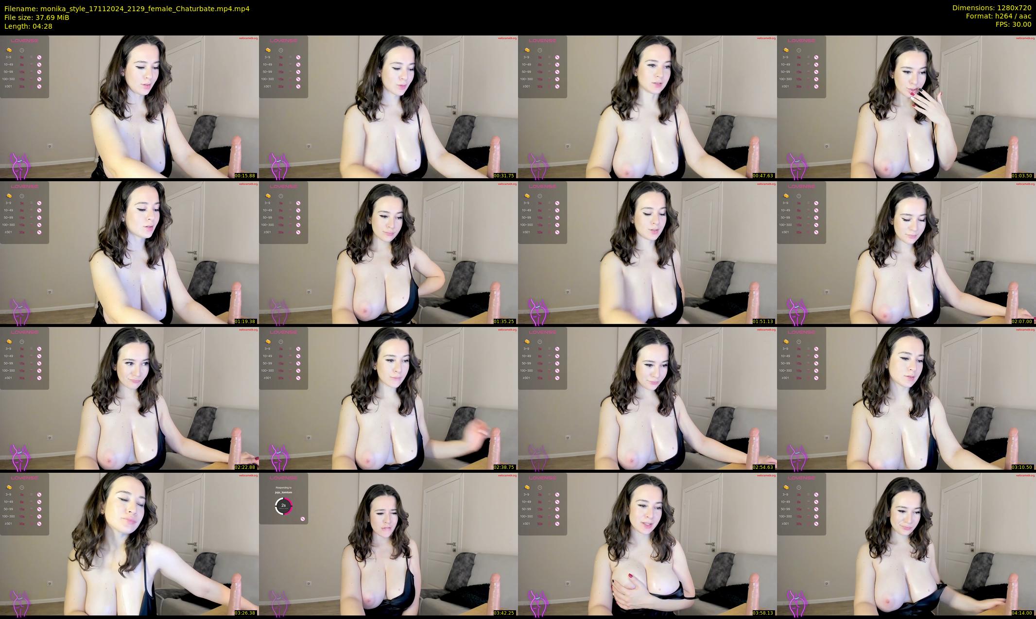 monika_style — 5 minute Chaturbate female cam show recording, 720p, Nov 17, 2024