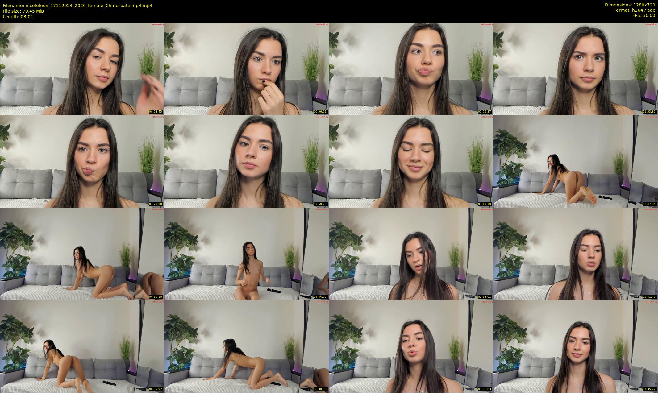 nicoleluuv — 9 minute Chaturbate female cam show recording, 720p, Nov 17, 2024