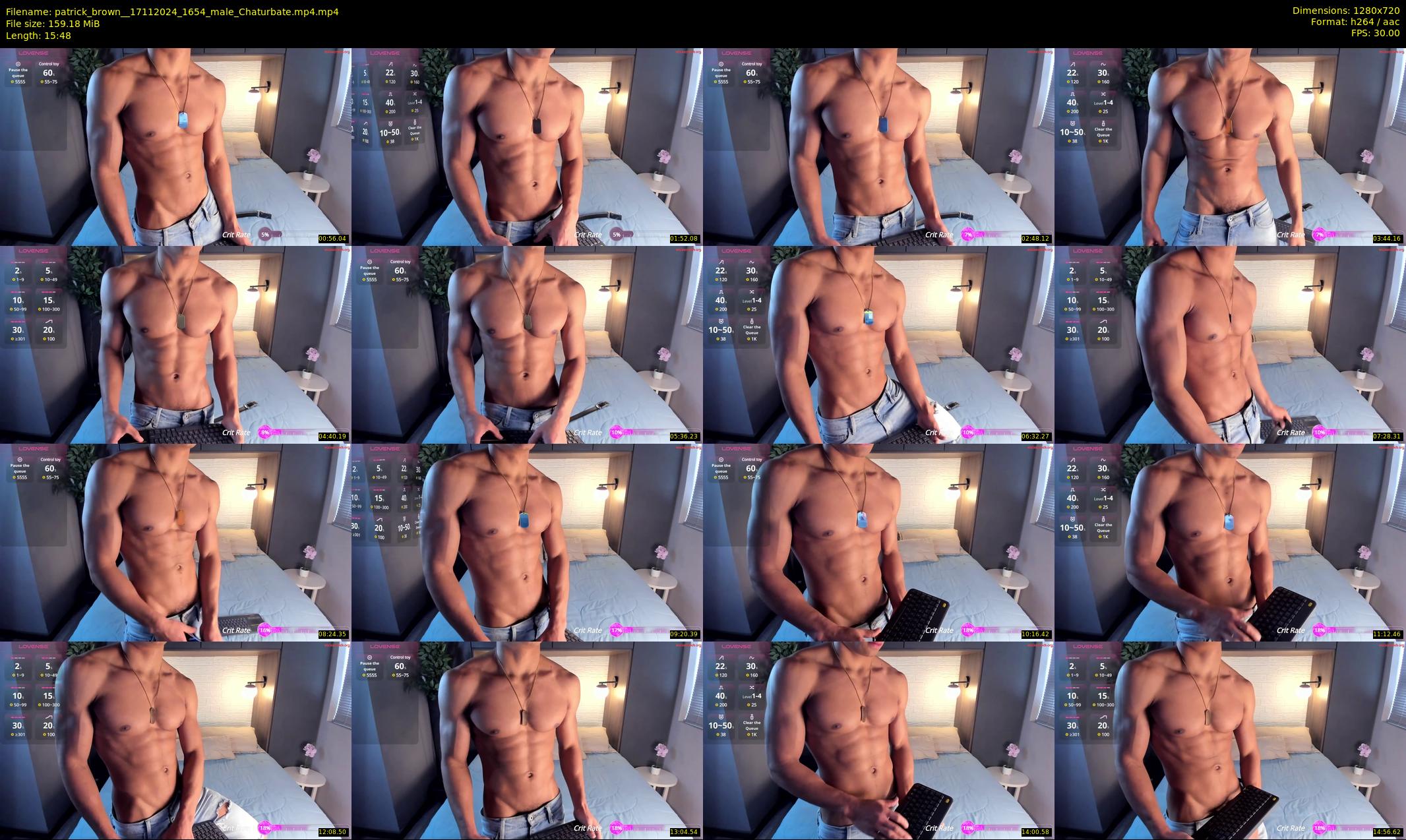 patrick_brown_ — 16 minute Chaturbate male cam show recording, 720p, Nov 17, 2024