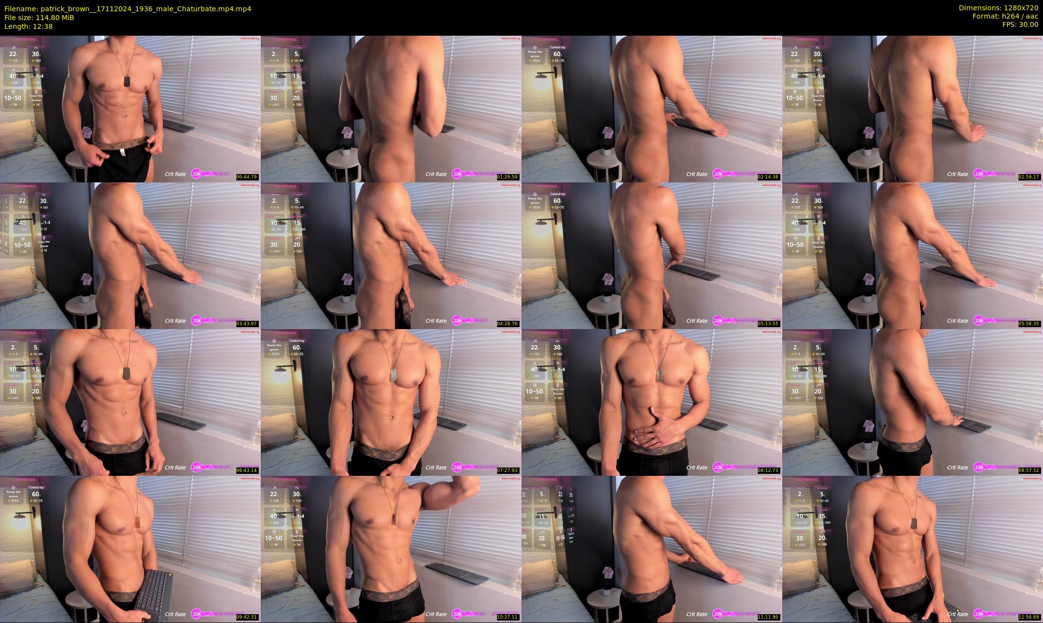 patrick_brown_ — 13 minute Chaturbate male cam show recording, 720p, Nov 17, 2024