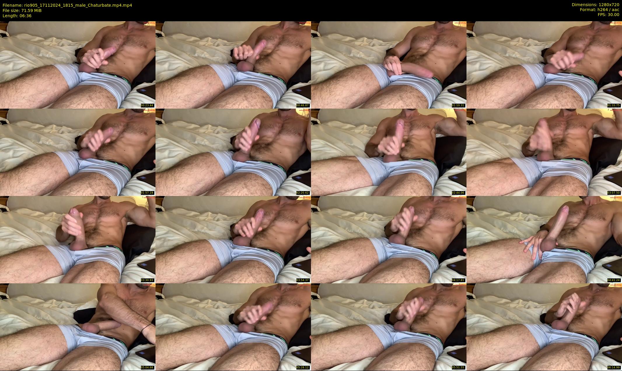 rio905 — 7 minute Chaturbate male cam show recording, 720p, Nov 17, 2024