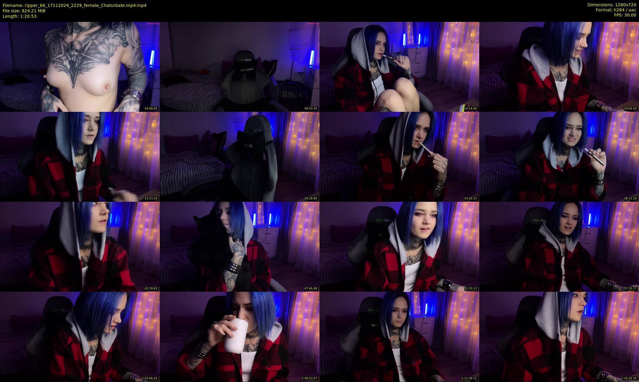 ripper_66 — 81 minute Chaturbate female cam show recording, 720p, Nov 17, 2024