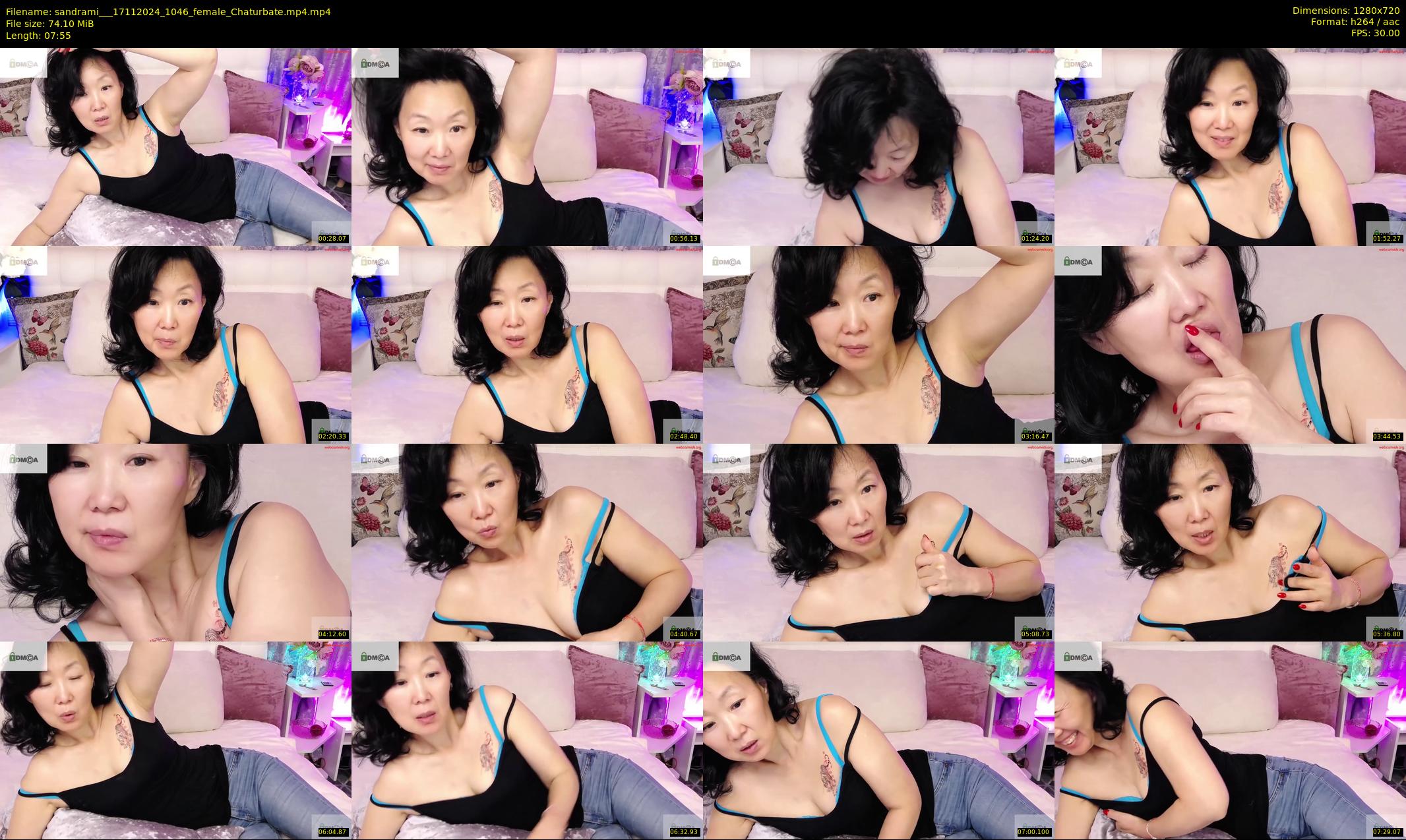 sandrami__ — 8 minute Chaturbate female cam show recording, 720p, Nov 17, 2024