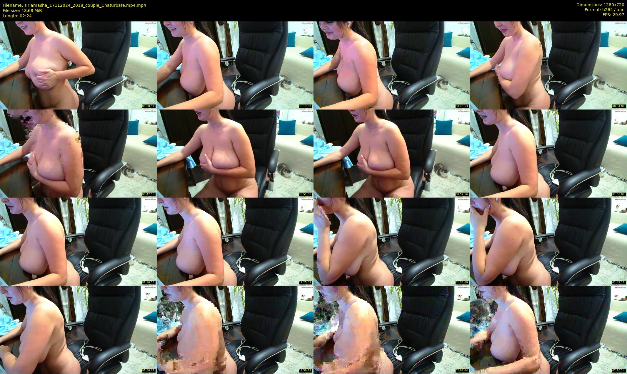 siriamasha — 3 minute Chaturbate couple cam show recording, 720p, Nov 17, 2024