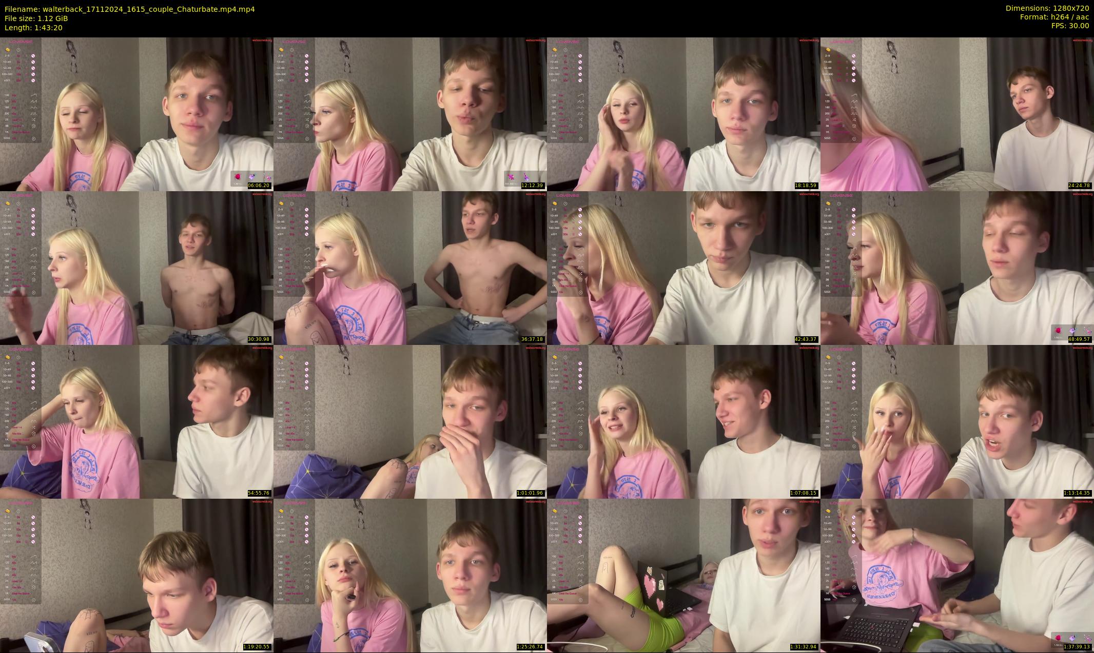walterback — 104 minute Chaturbate male cam show recording, 720p, Nov 17, 2024