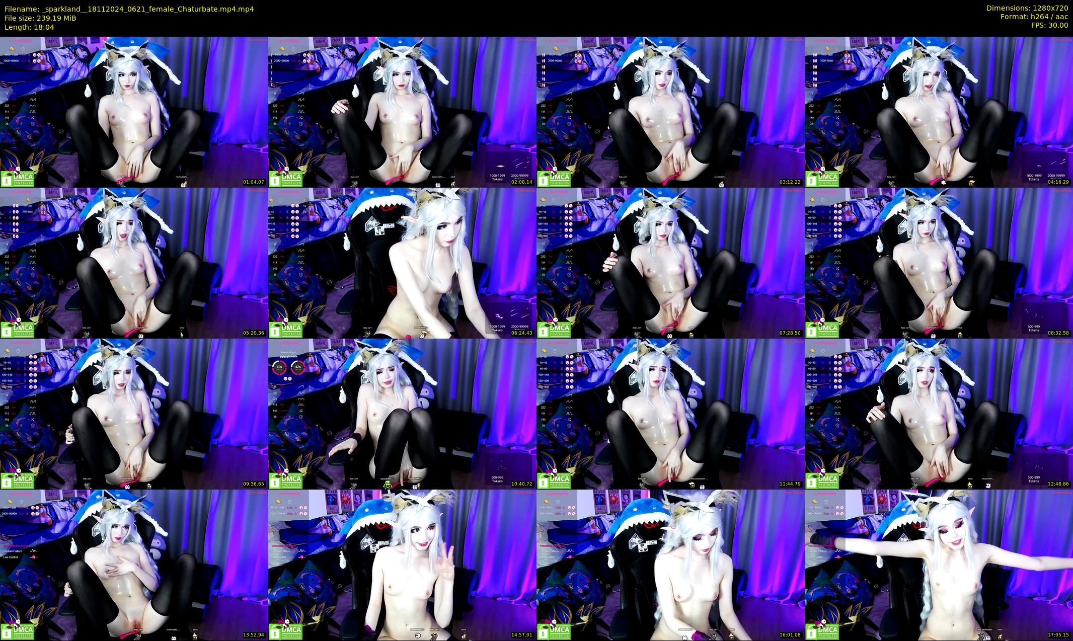 _sparkland_ — 19 minute Chaturbate female cam show recording, 720p, Nov 18, 2024
