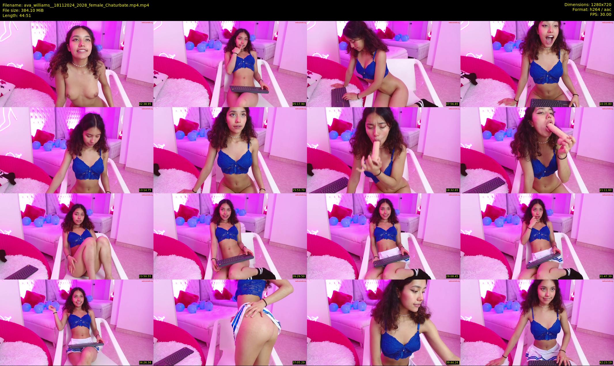 ava_williams_ — 45 minute Chaturbate female cam show recording, 720p, Nov 18, 2024