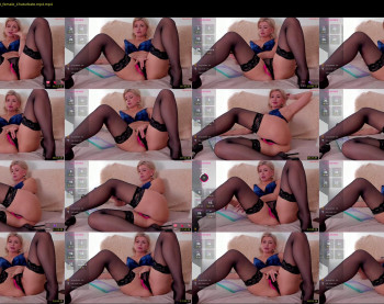 bed_star — 22 minute Chaturbate female cam show recording, 720p, Nov 18, 2024