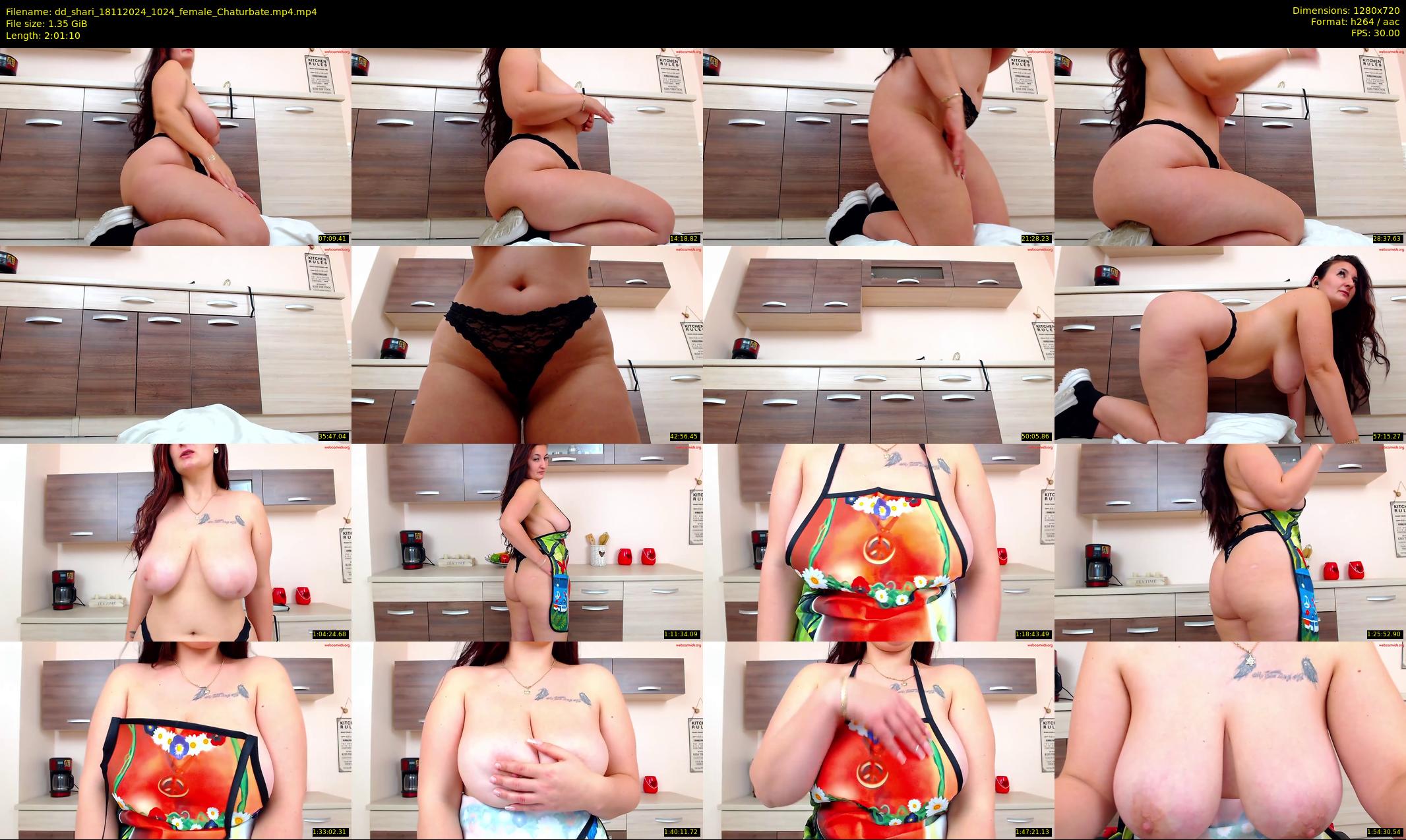 dd_shari — 122 minute Chaturbate female cam show recording, 720p, Nov 18, 2024