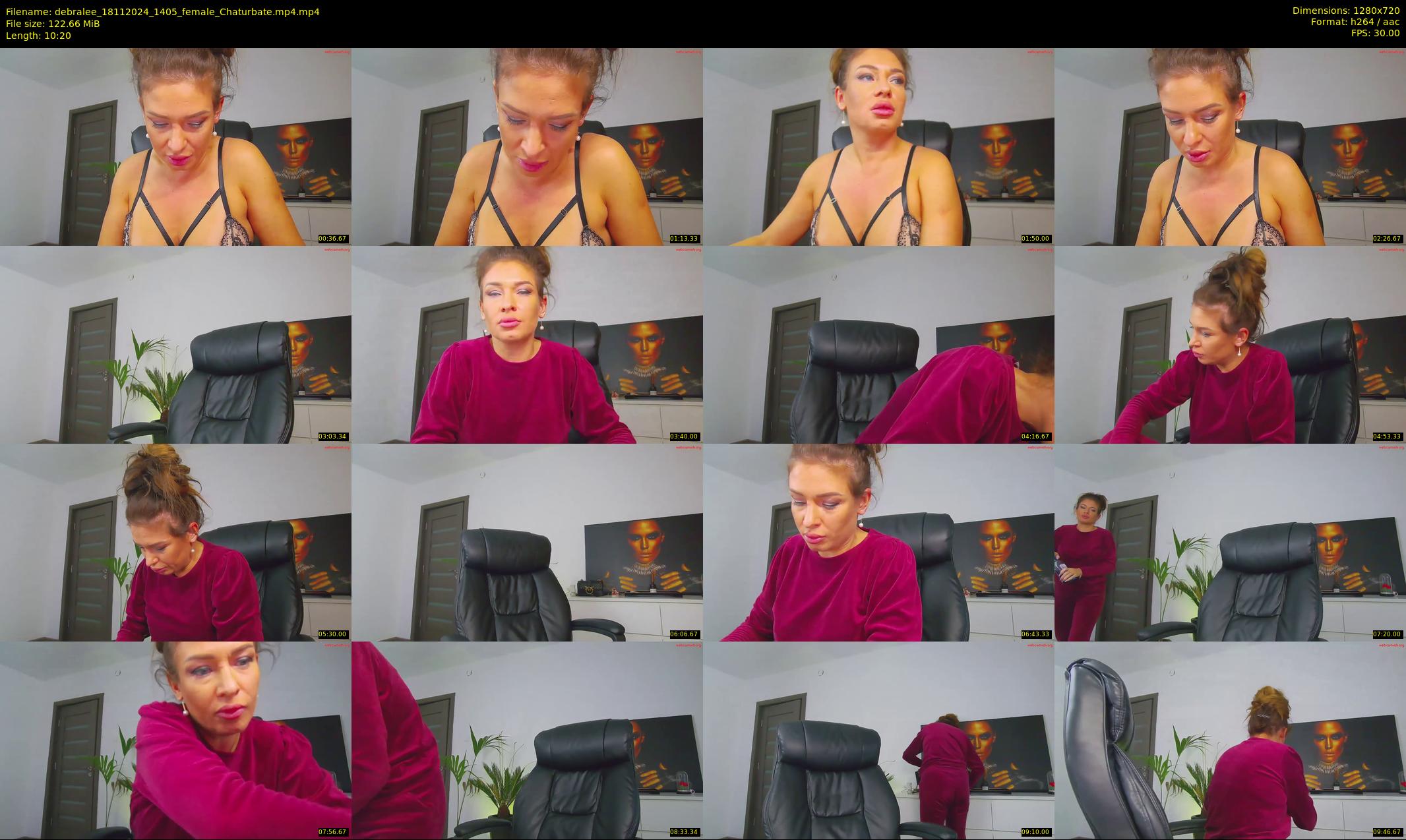 debralee — 11 minute Chaturbate female cam show recording, 720p, Nov 18, 2024