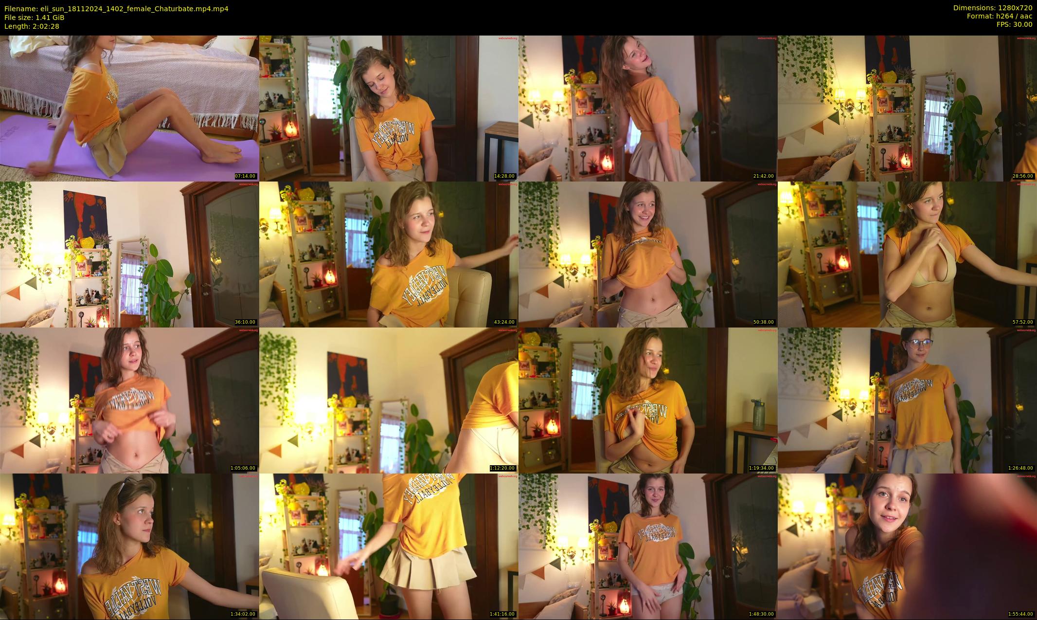eli_sun — 123 minute Chaturbate female cam show recording, 720p, Nov 18, 2024