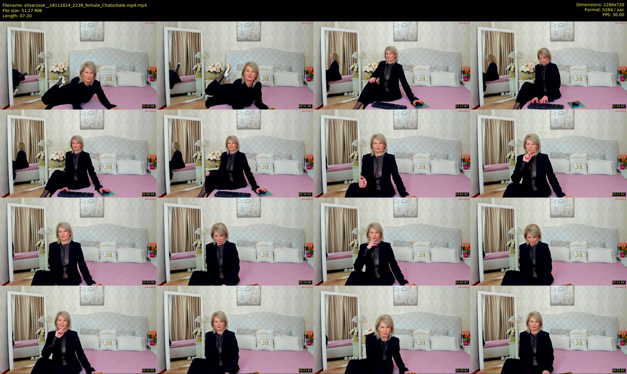 elisarosse_ — 8 minute Chaturbate female cam show recording, 720p, Nov 18, 2024