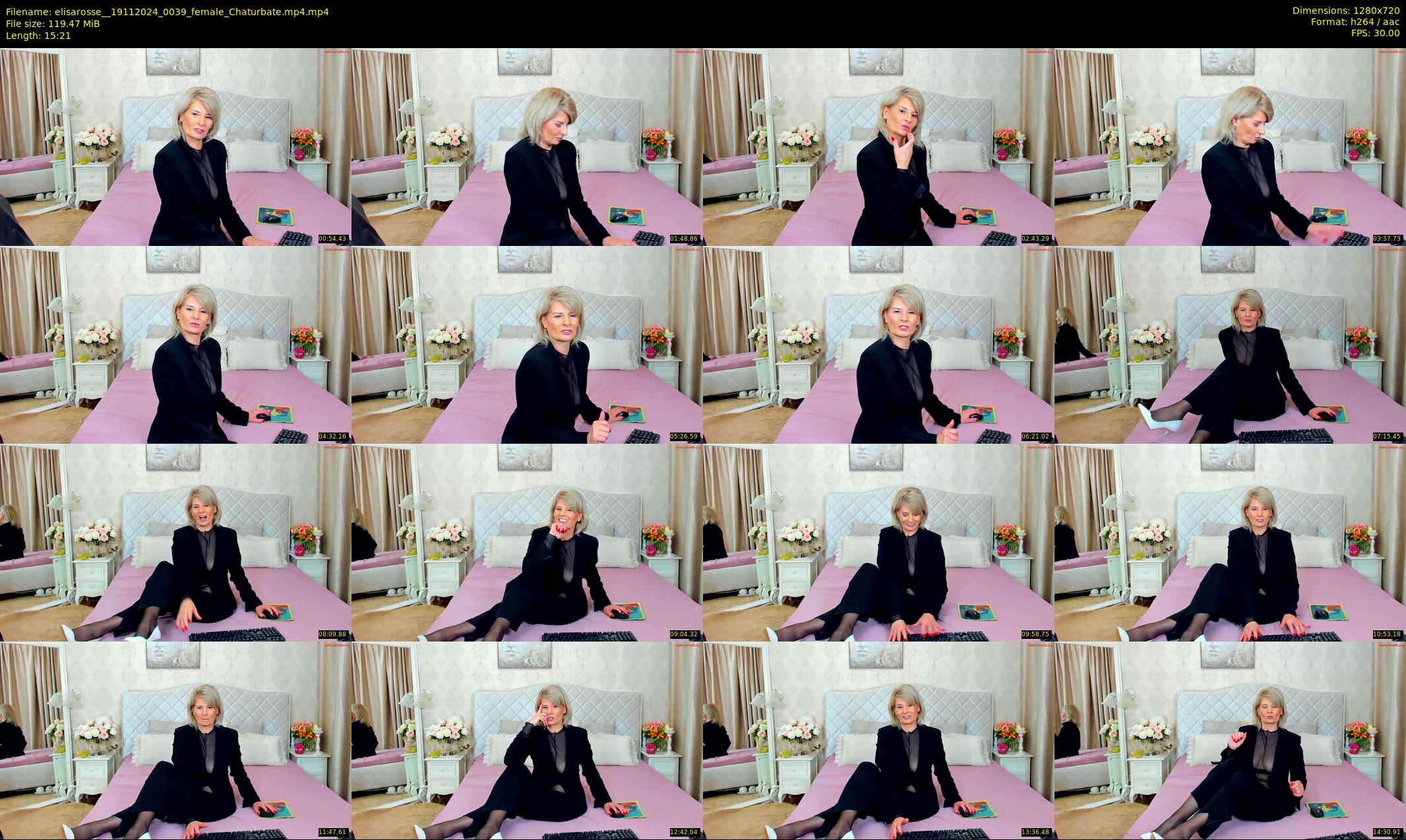 elisarosse_ — 16 minute Chaturbate female cam show recording, 720p, Nov 19, 2024