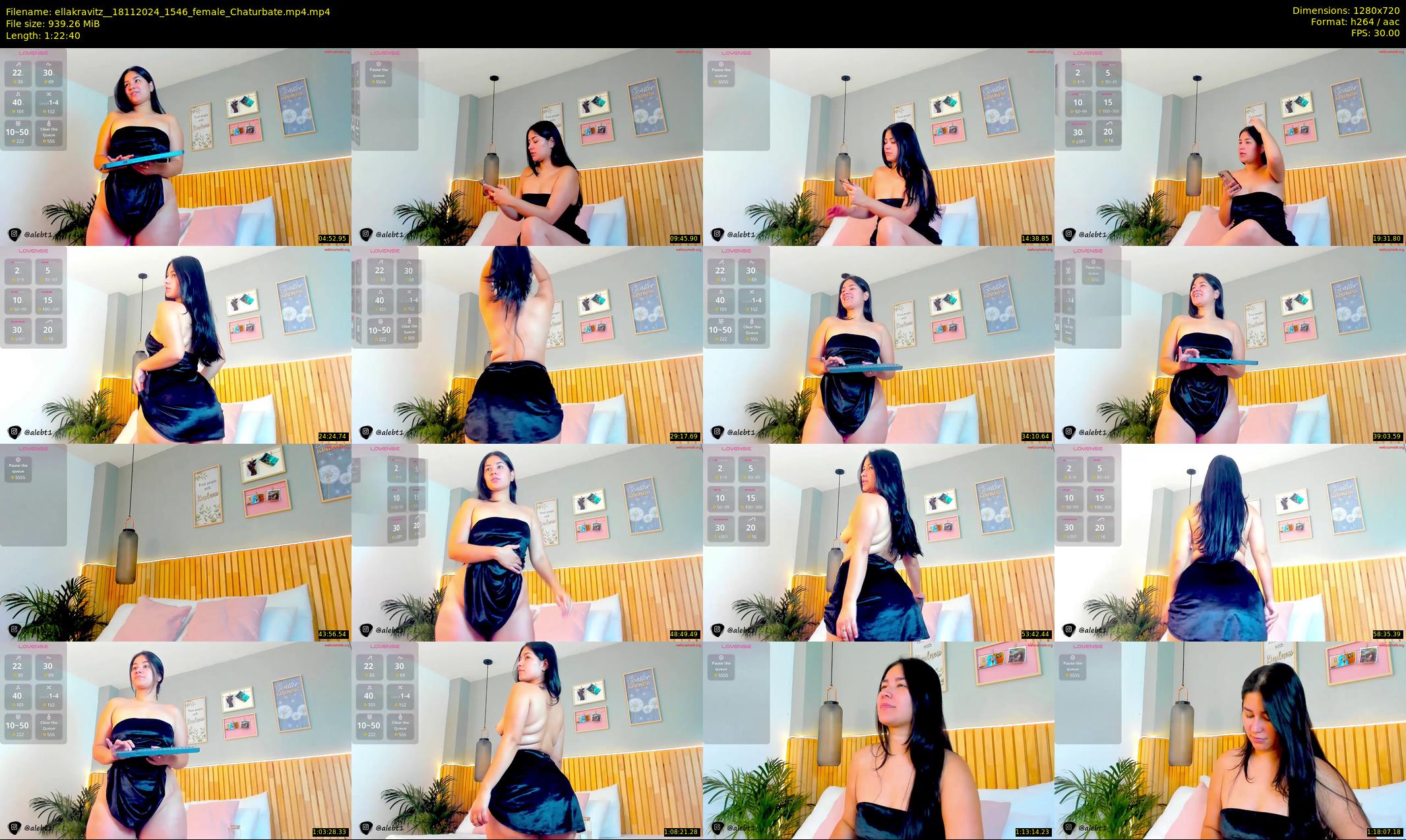ellakravitz_ — 83 minute Chaturbate female cam show recording, 720p, Nov 18, 2024