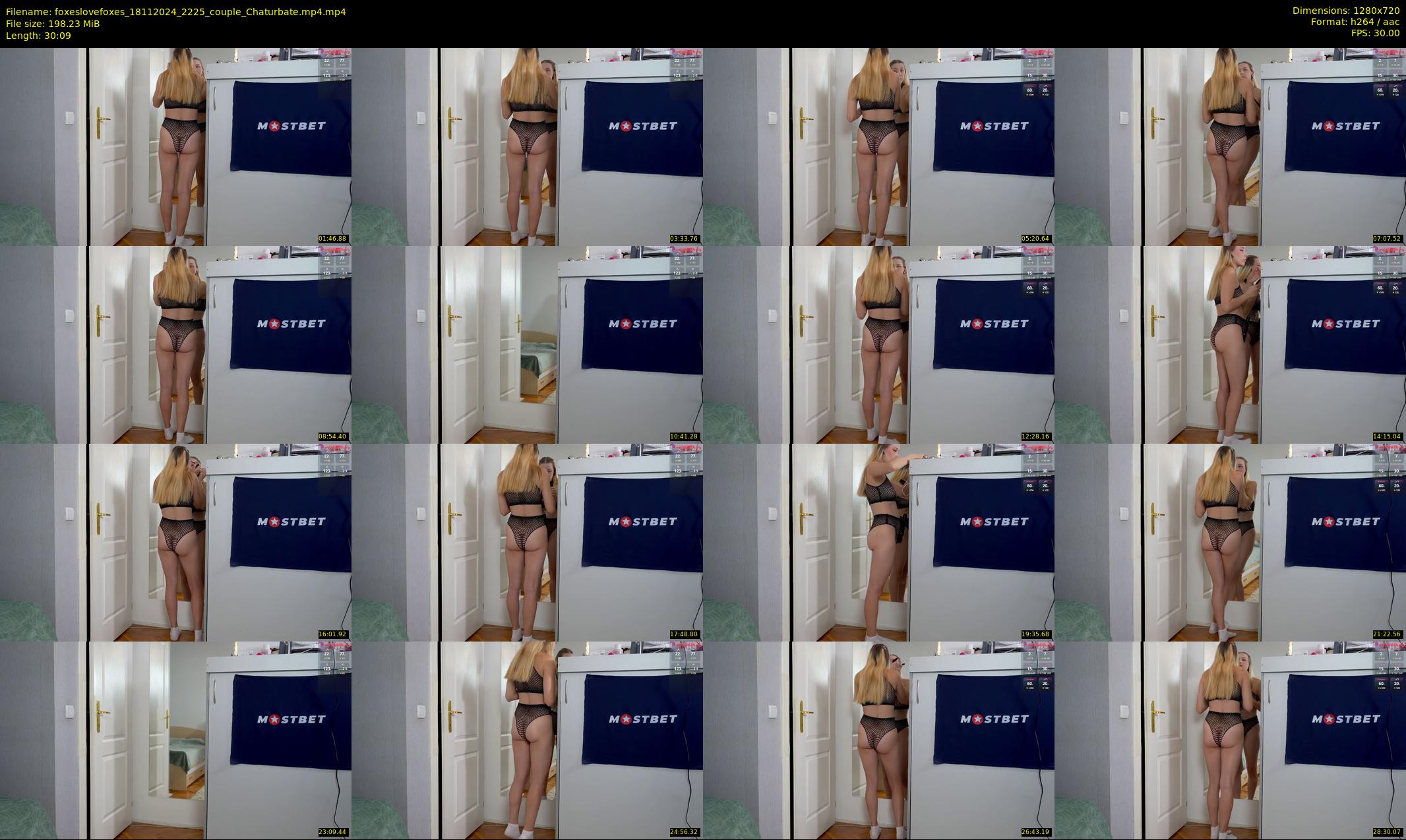 foxeslovefoxes — 31 minute Chaturbate couple cam show recording, 720p, Nov 18, 2024