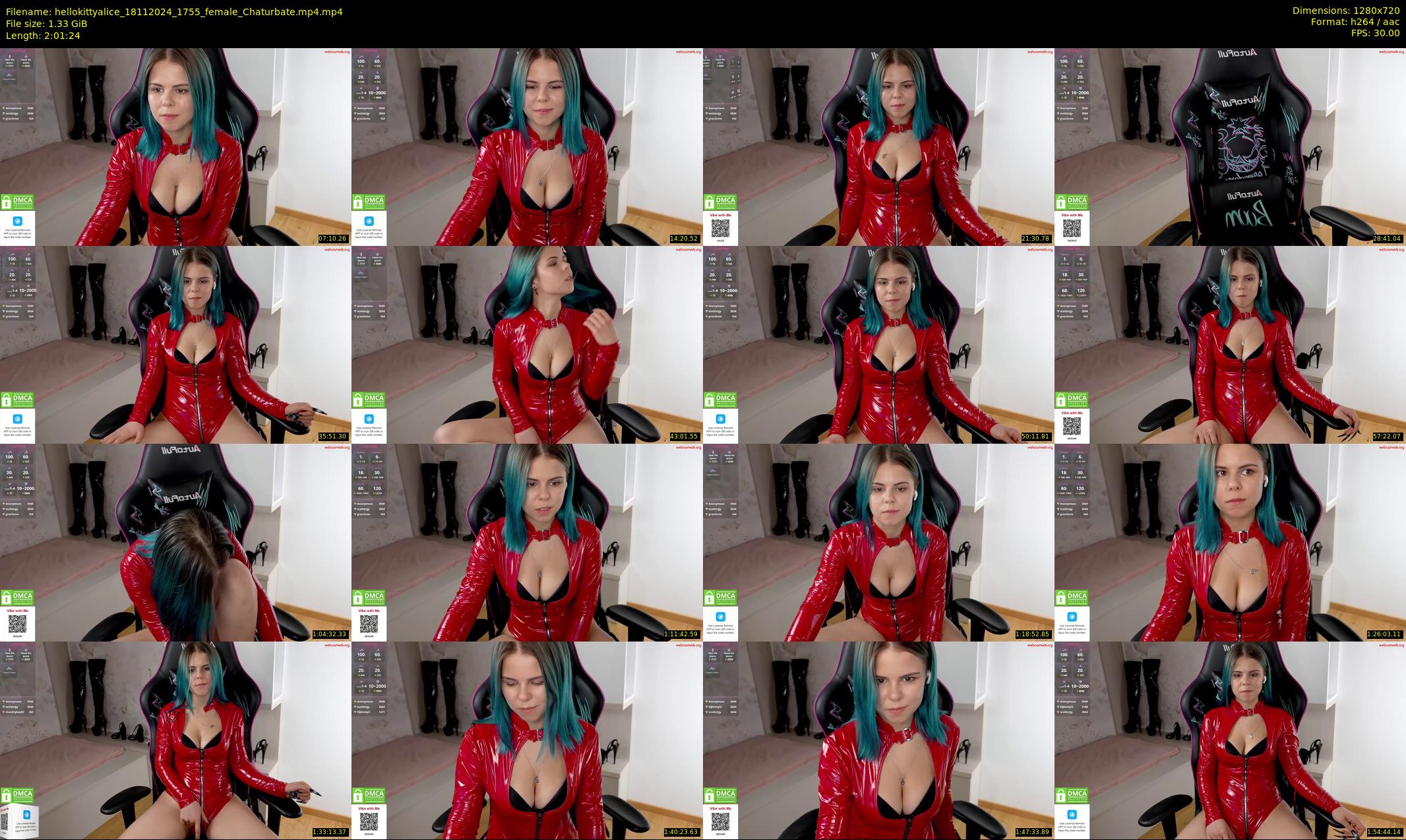 hellokittyalice — 122 minute Chaturbate female cam show recording, 720p, Nov 18, 2024