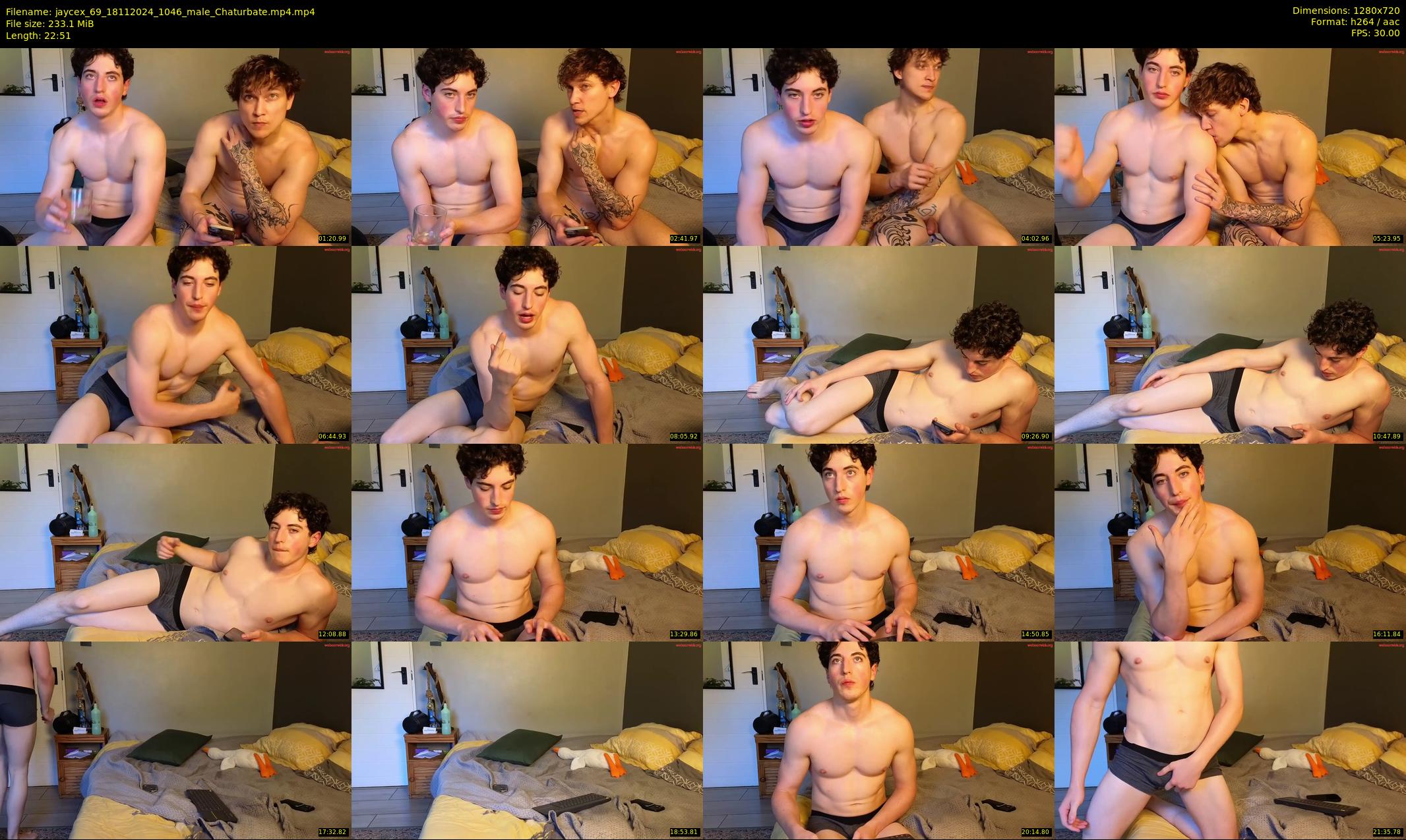 jaycex_69 — 23 minute Chaturbate male cam show recording, 720p, Nov 18, 2024