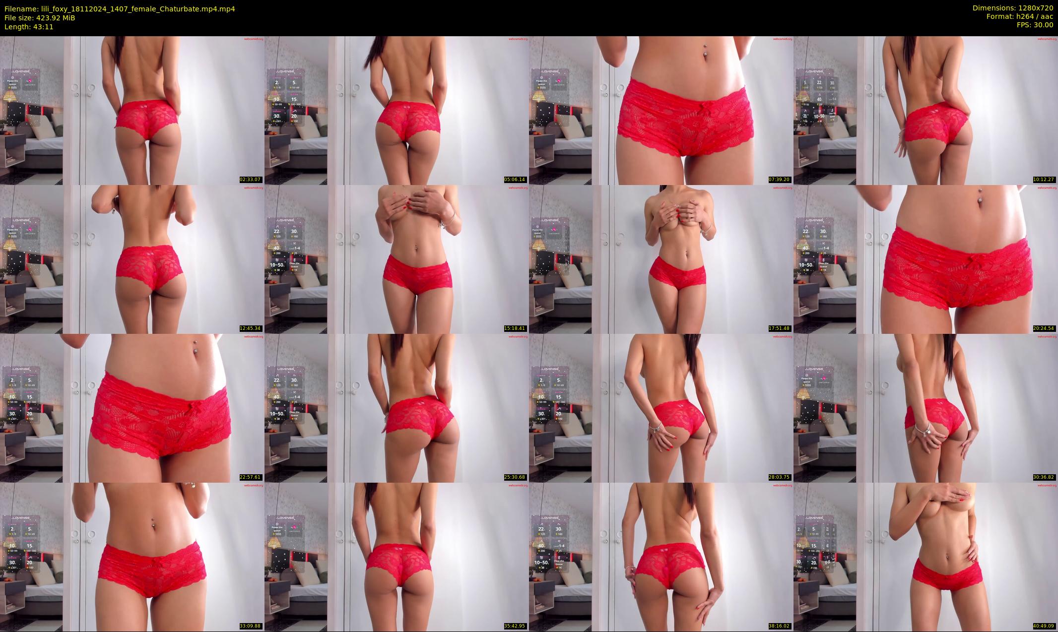 lili_foxy — 44 minute Chaturbate female cam show recording, 720p, Nov 18, 2024
