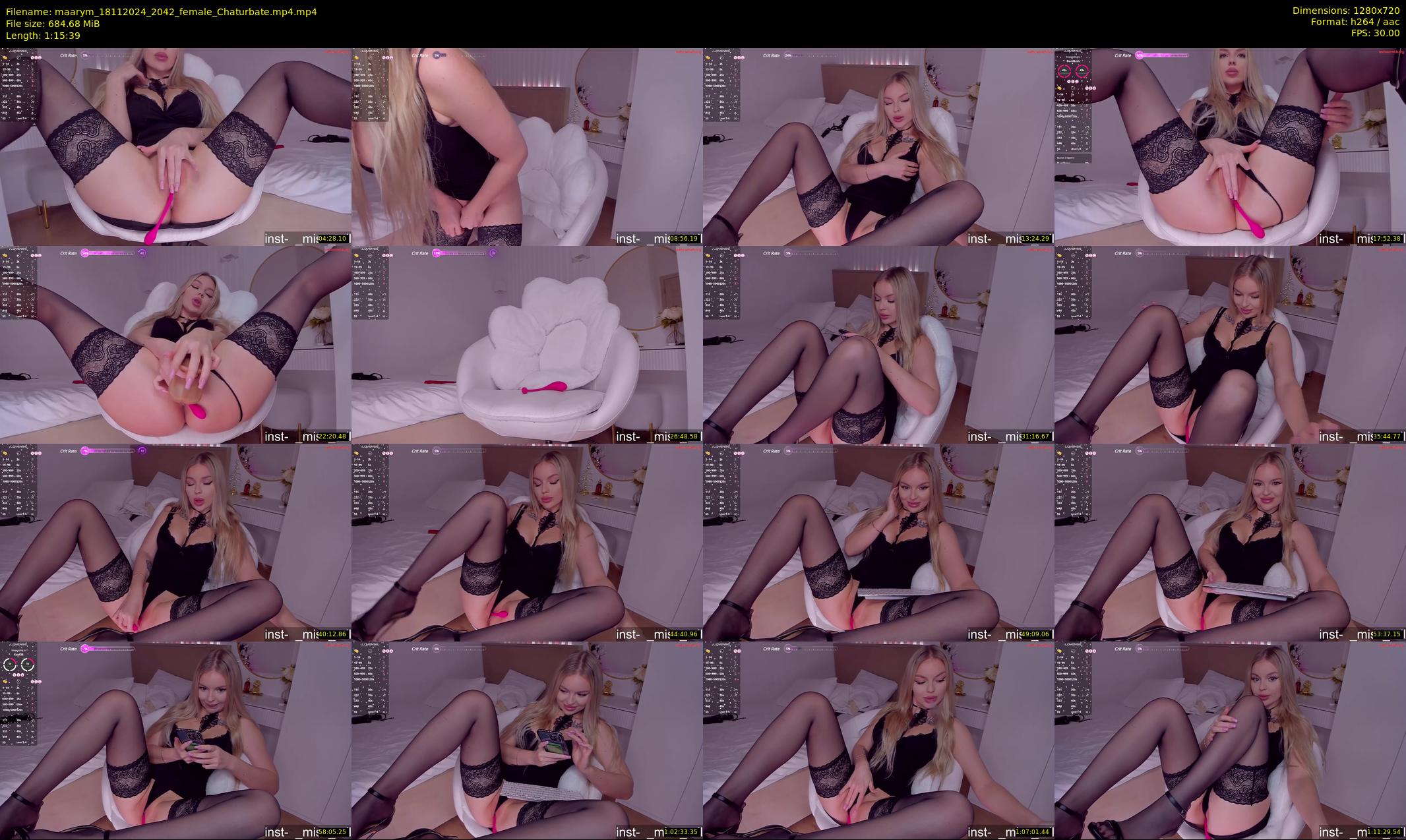 maarym — 76 minute Chaturbate couple cam show recording, 720p, Nov 18, 2024