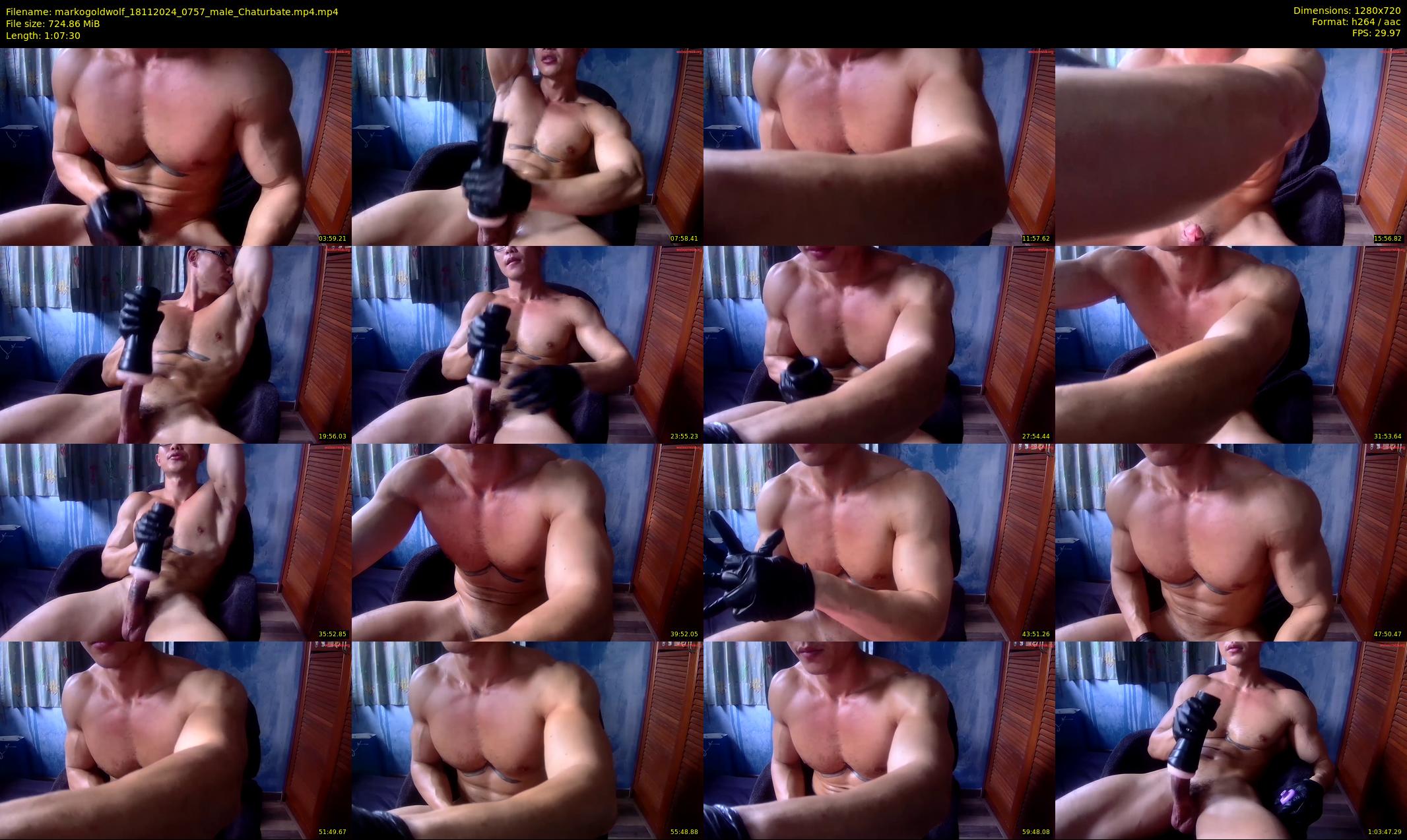 markogoldwolf — 68 minute Chaturbate male cam show recording, 720p, Nov 18, 2024