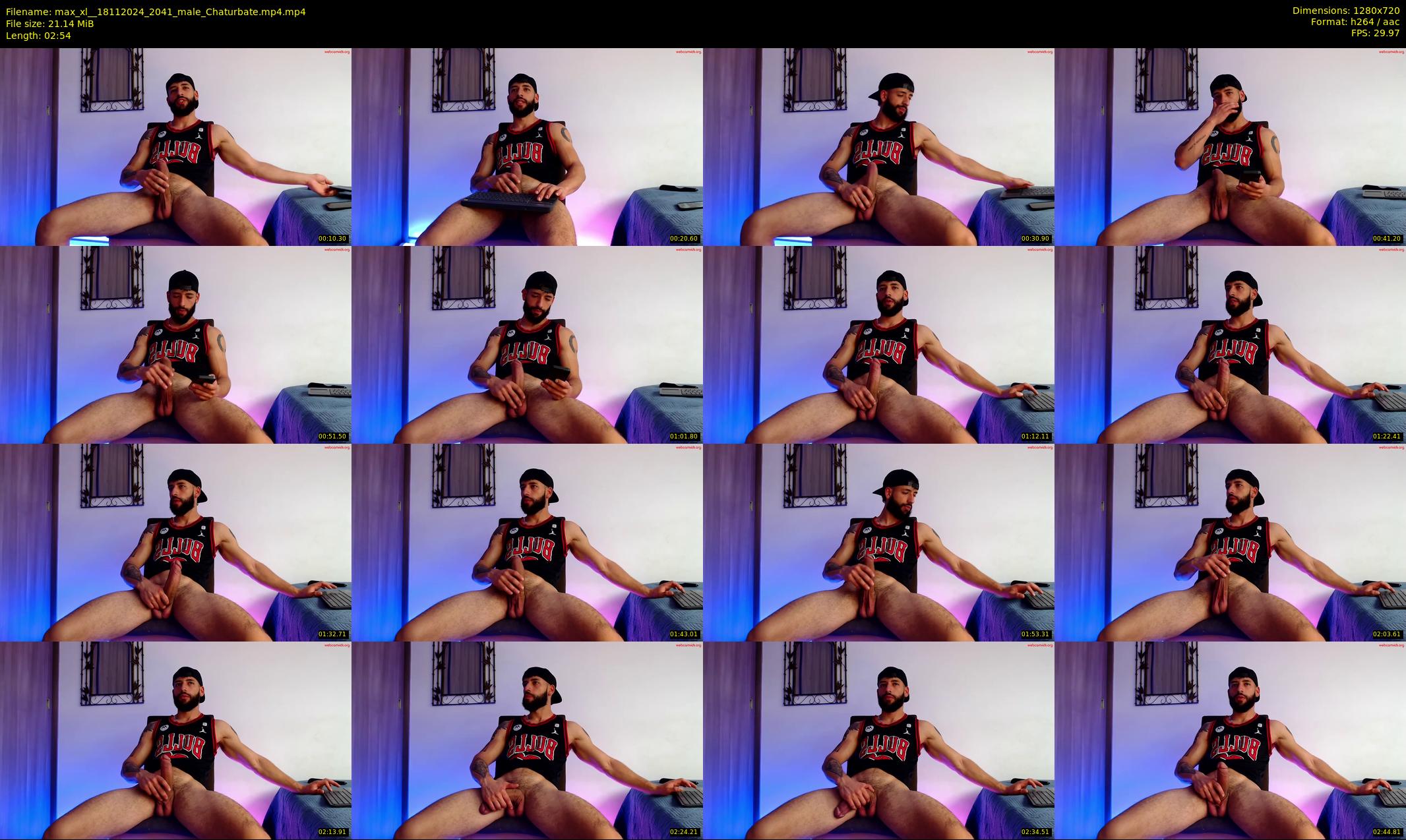 max_xl_ — 3 minute Chaturbate male cam show recording, 720p, Nov 18, 2024