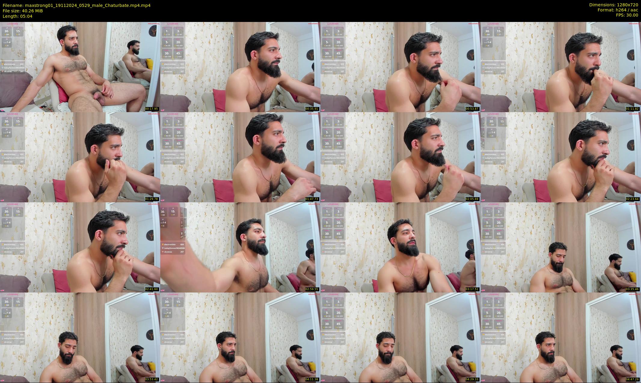 maxstrong01 — 6 minute Chaturbate male cam show recording, 720p, Nov 19, 2024