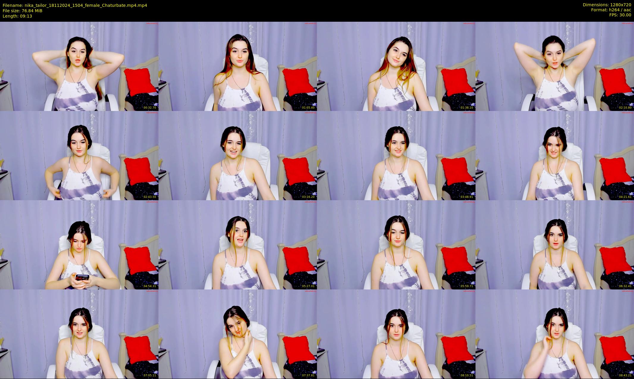 nika_tailor — 10 minute Chaturbate female cam show recording, 720p, Nov 18, 2024
