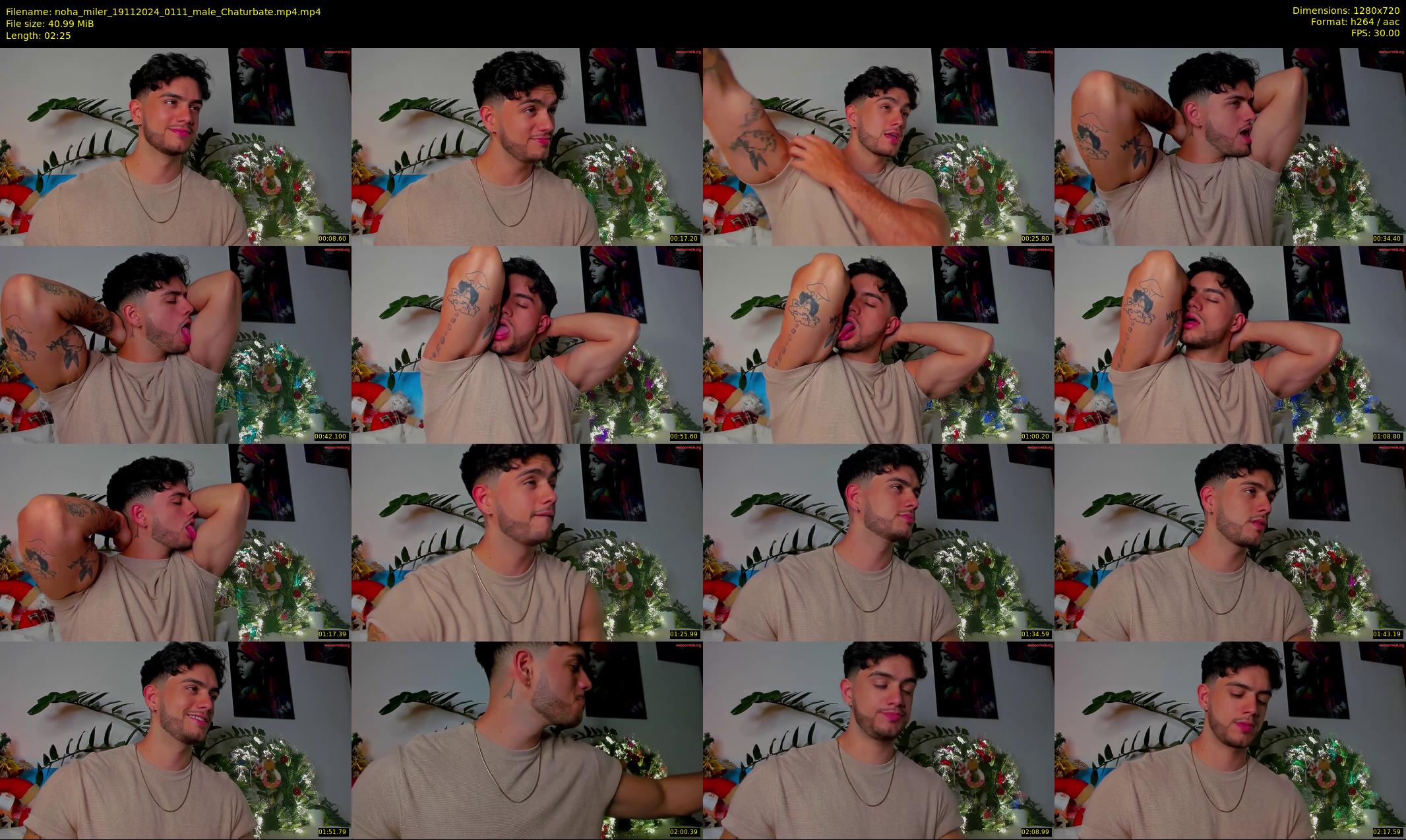 noha_miler — 3 minute Chaturbate male cam show recording, 720p, Nov 19, 2024