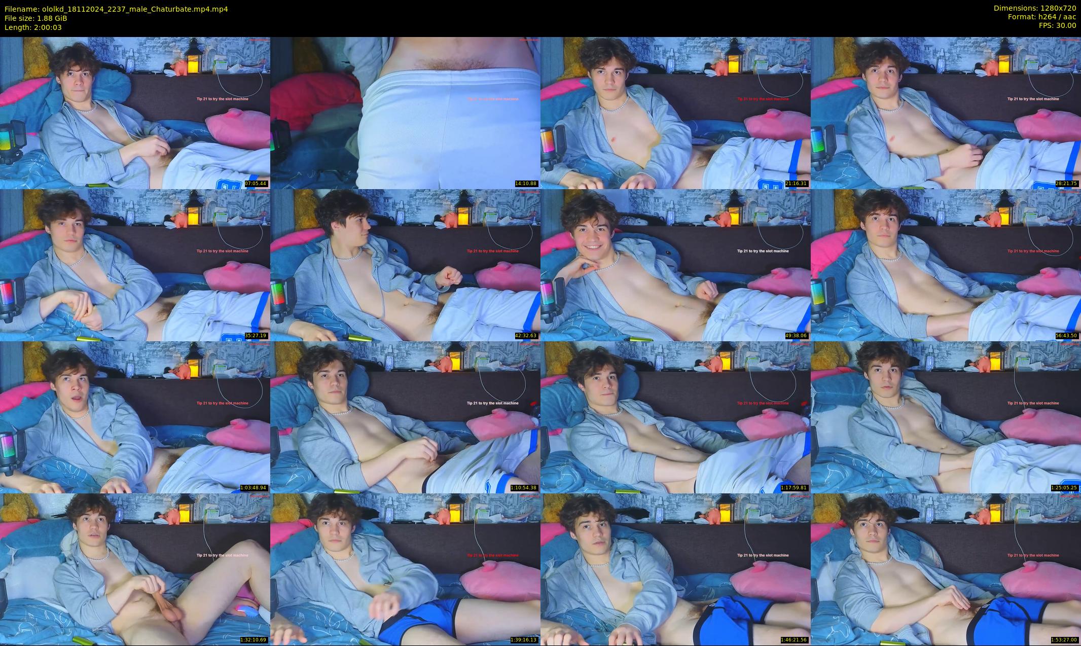 ololkd — 121 minute Chaturbate male cam show recording, 720p, Nov 18, 2024