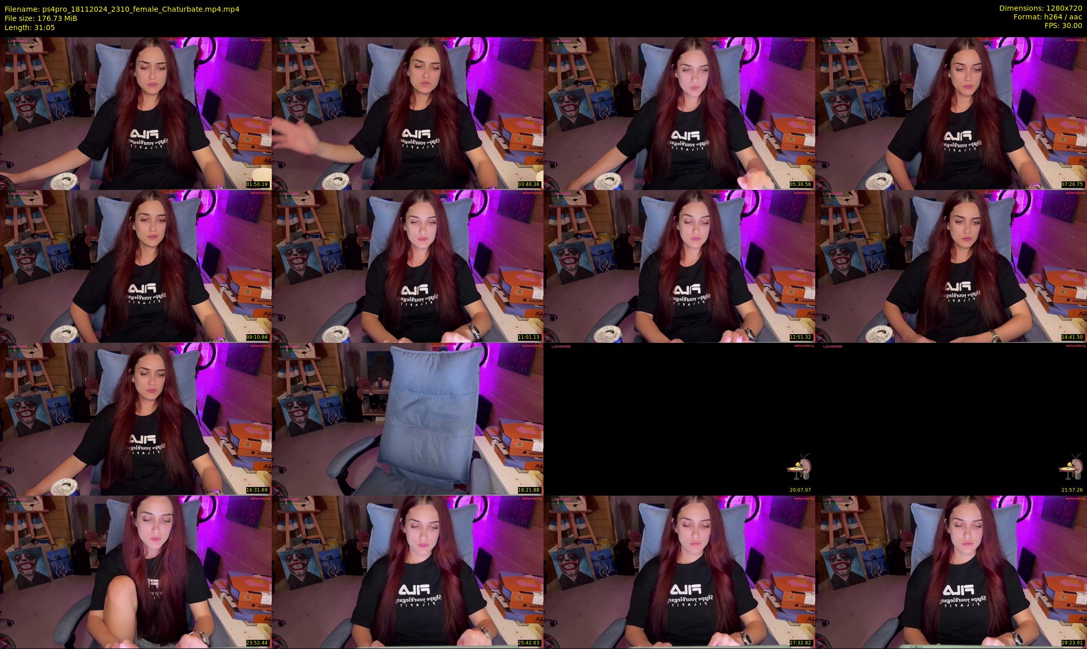 ps4pro — 32 minute Chaturbate female cam show recording, 720p, Nov 18, 2024