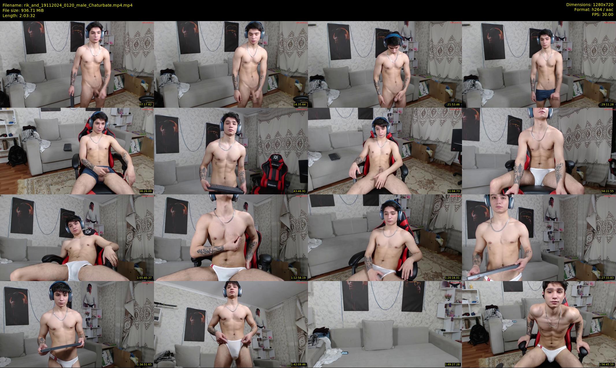 rik_and — 124 minute Chaturbate male cam show recording, 720p, Nov 19, 2024
